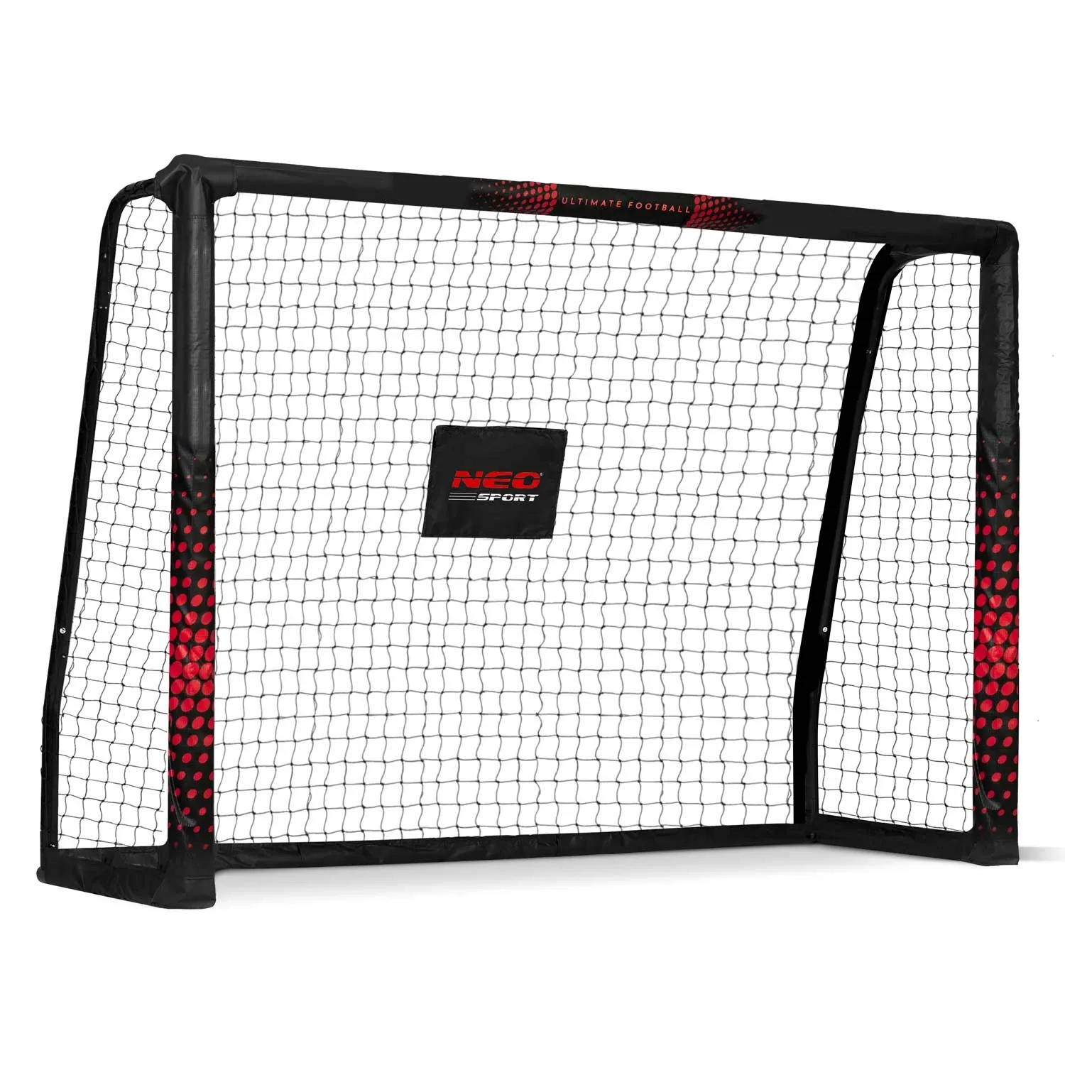 Futbolo vartai 180 x 120 x 60 cm NS-463 juodi ir raudoni - nuotrauka 1