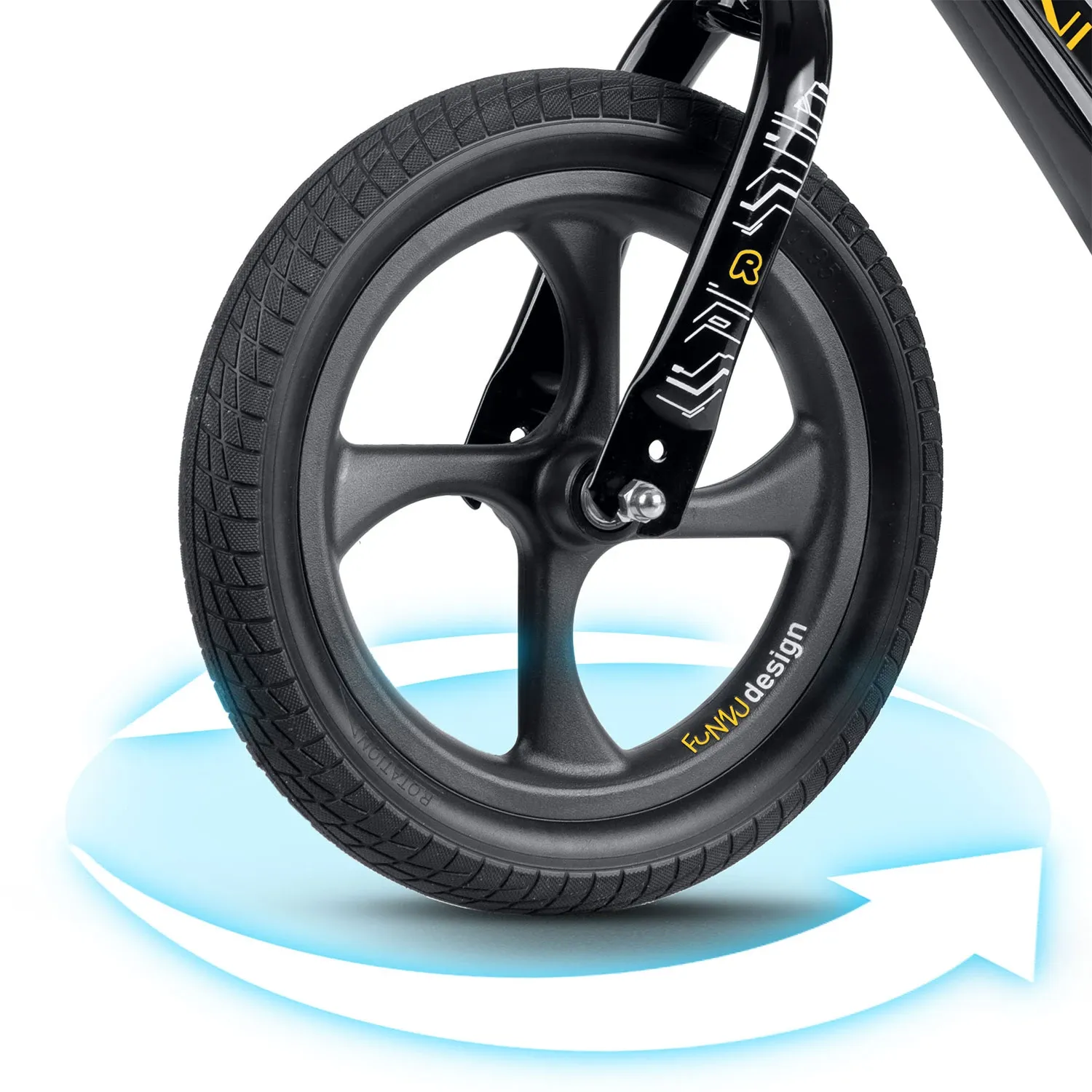 Ricokids FUNNU balansinis dviratis vaikams - nuotrauka 1