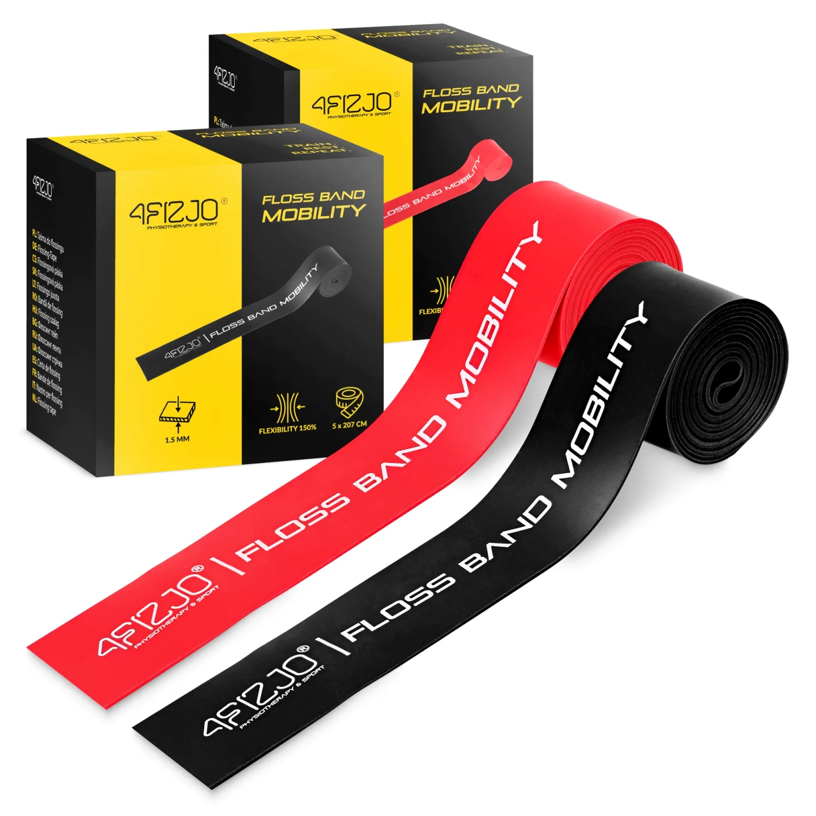 2 FLOSS BAND reabilitacijos juostų rinkinys