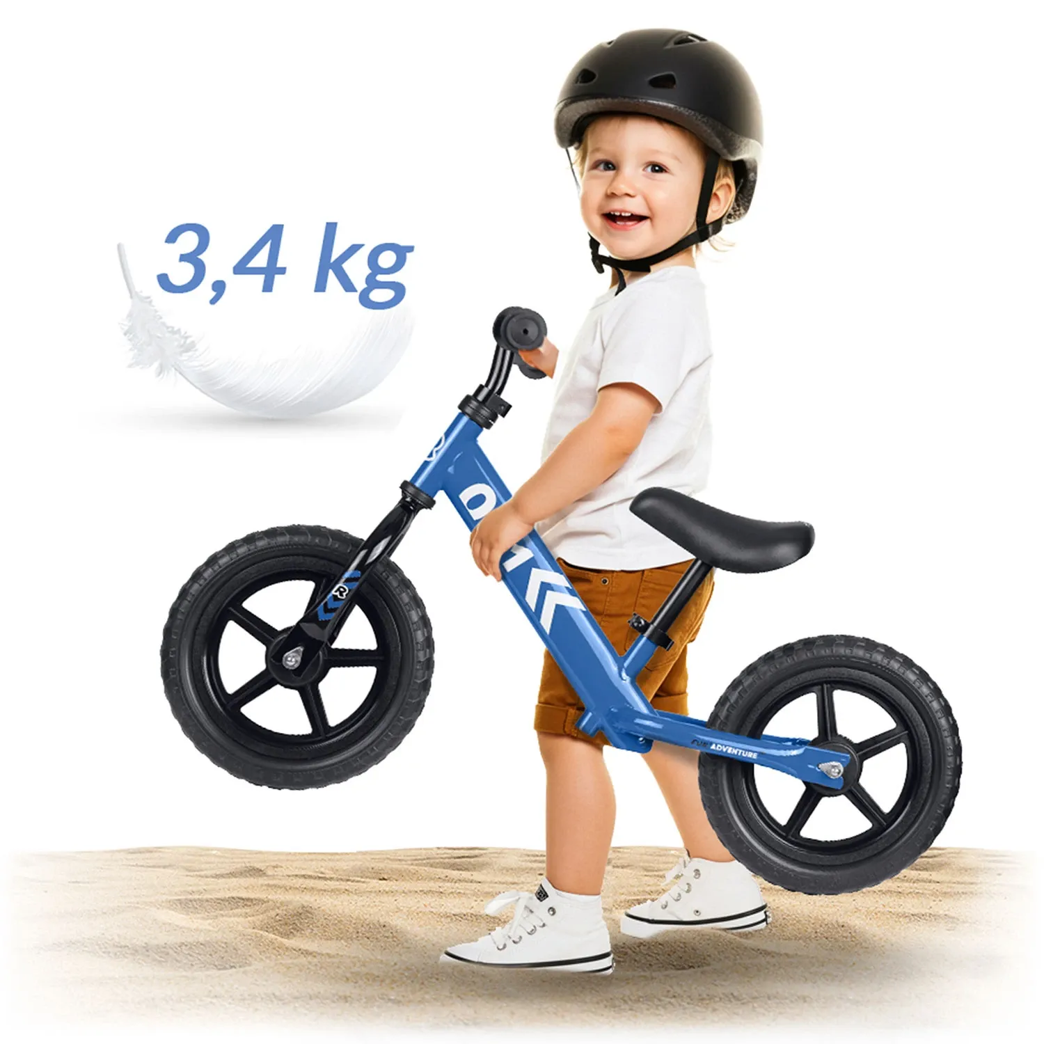 „Ricokids“ balansinis dviratis vaikams - nuotrauka 1