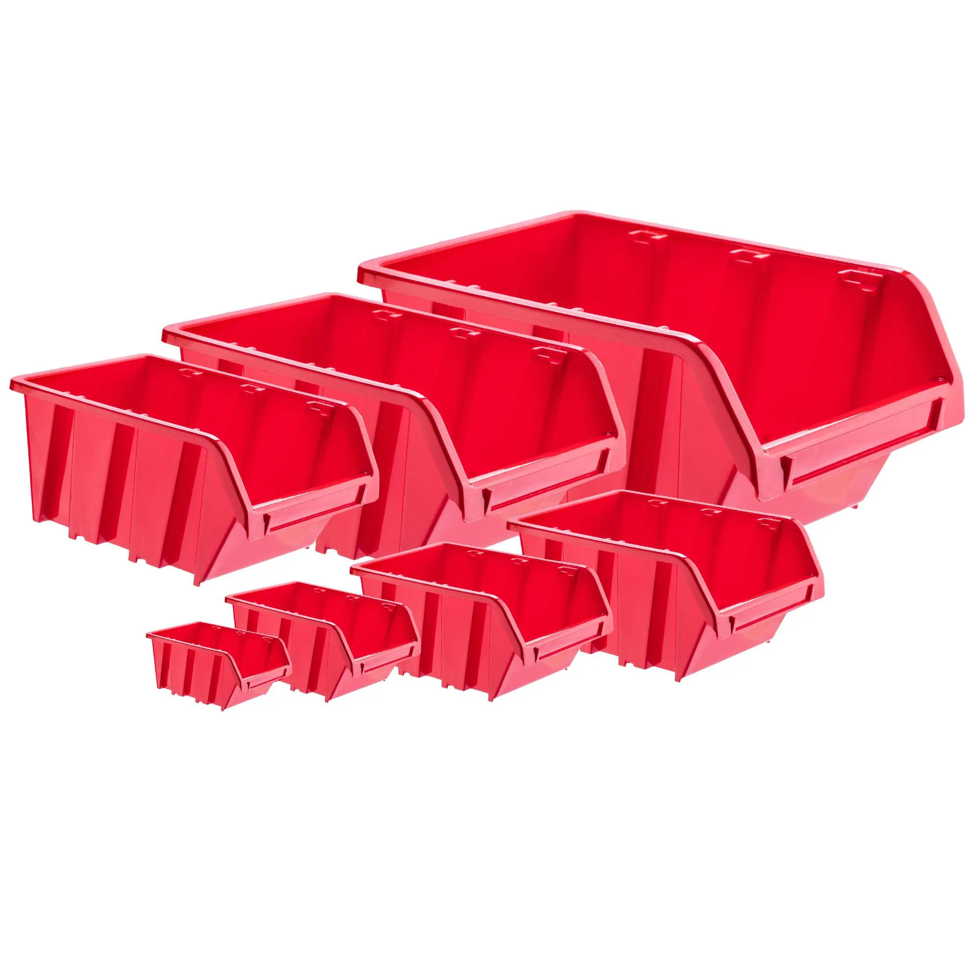 „Viken“ dirbtuvių padėklas 23x16cm, raudonas, 10 vnt.