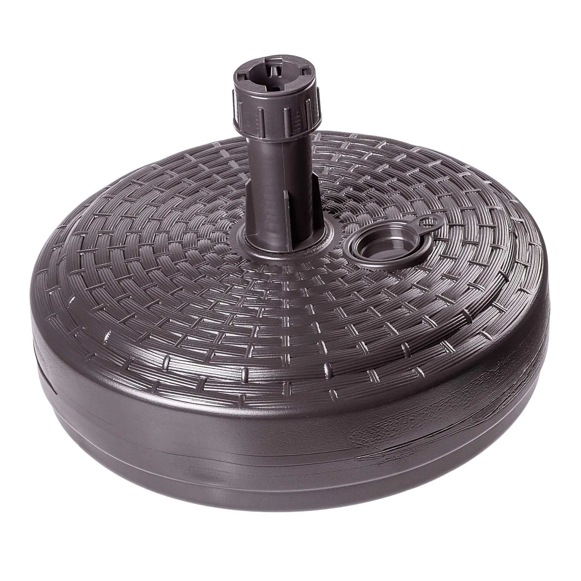 „Solero“ rotango apvalus rudas sodo skėčio pagrindas