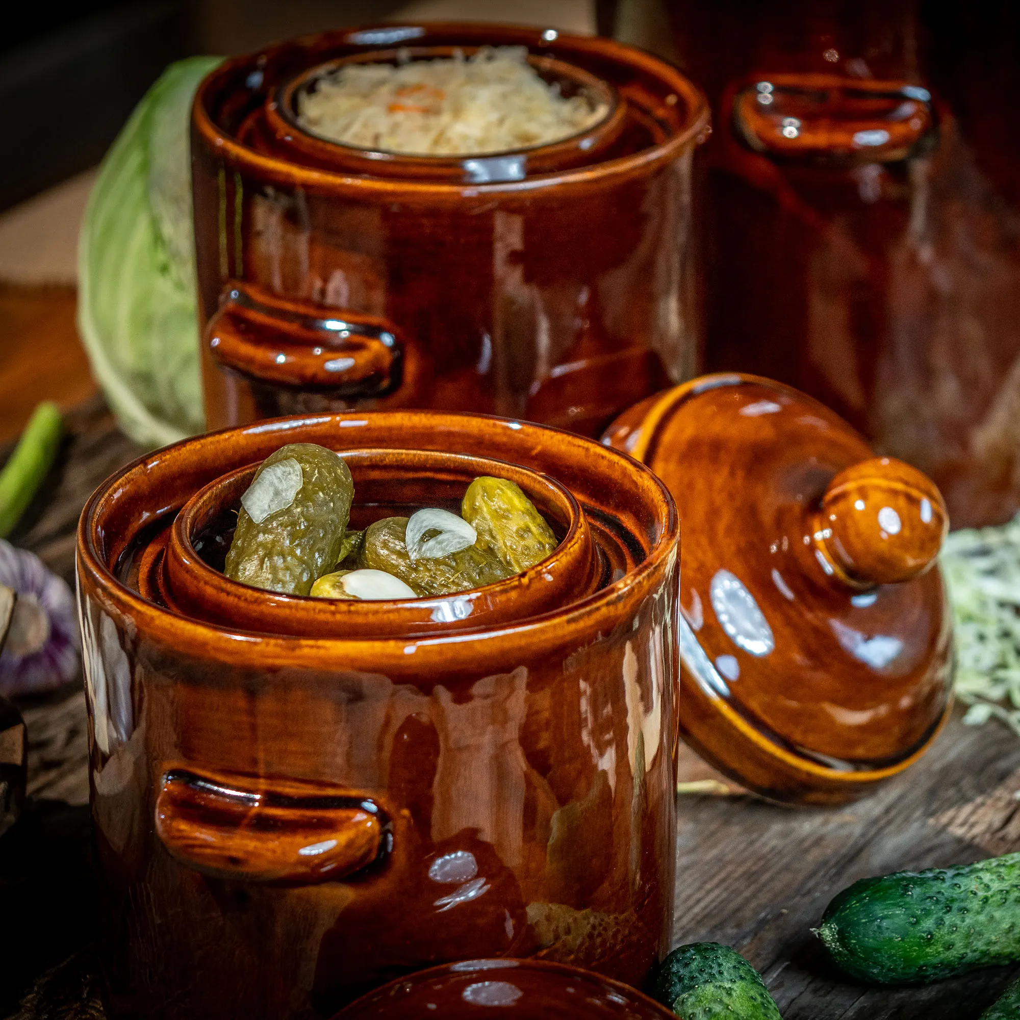 Athena 1,8 l sandarus keraminis puodas su dangčiu