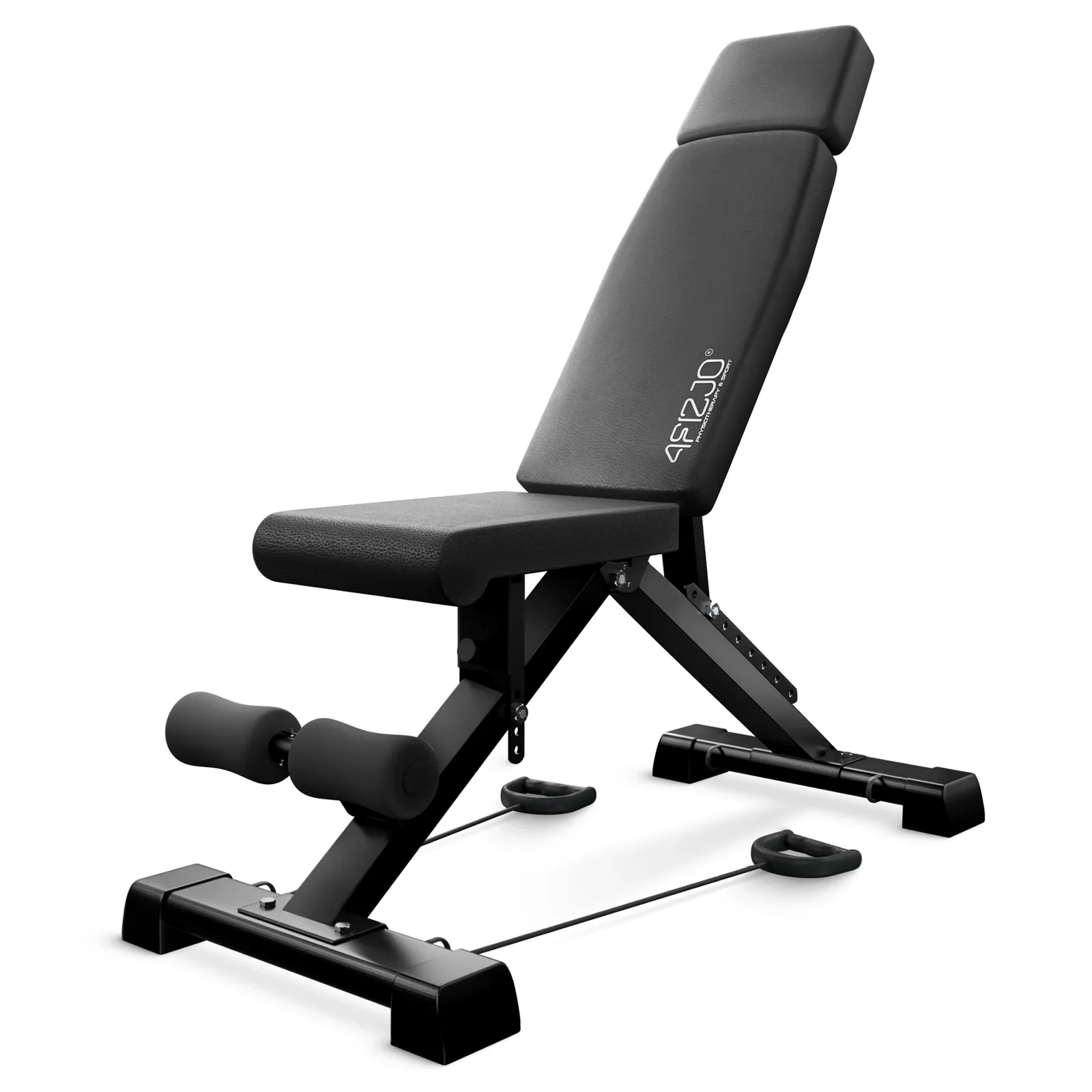 EVO reguliuojamas treniruočių suoliukas pratimams