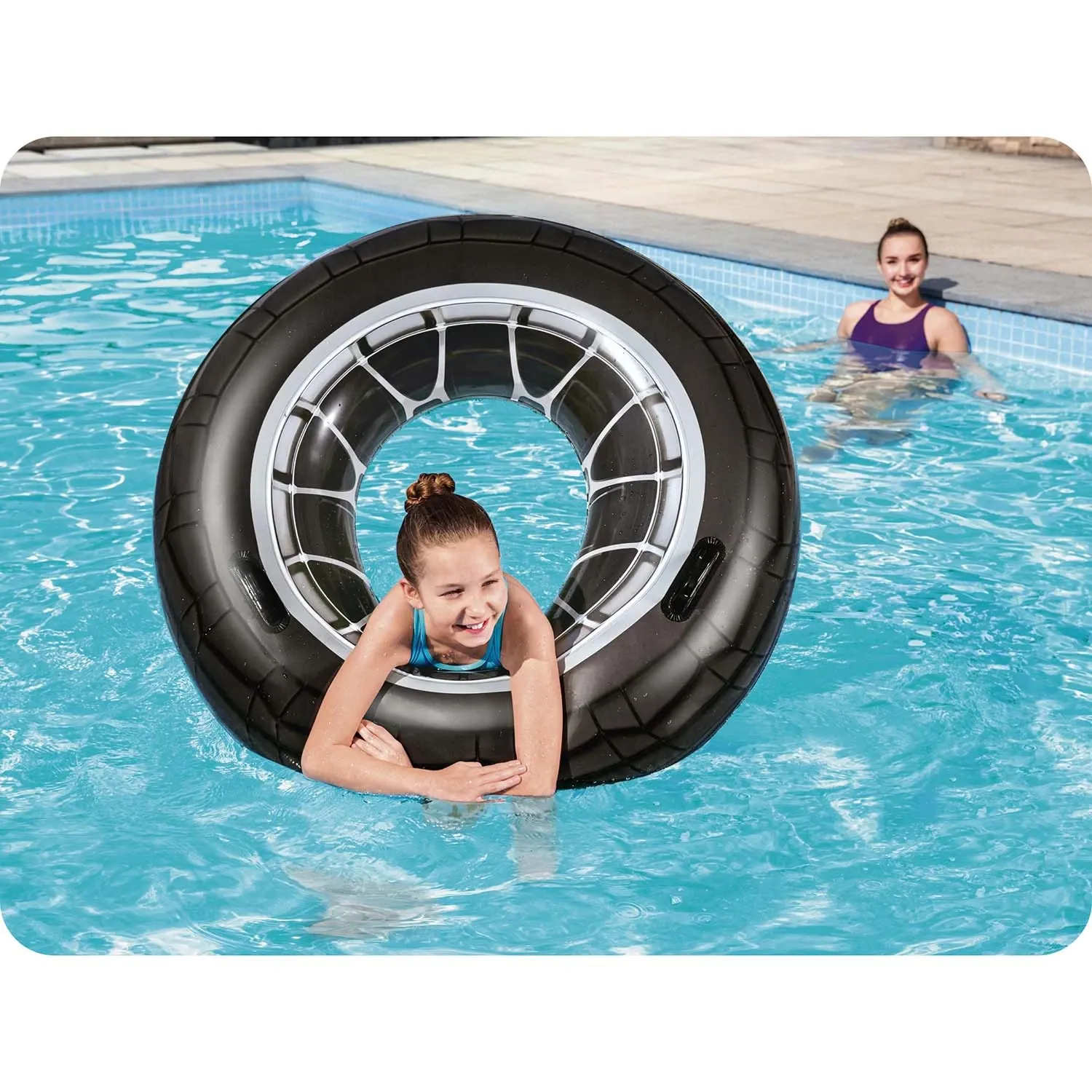 Plaukimo ratas - padanga 119 cm Bestway - nuotrauka 1
