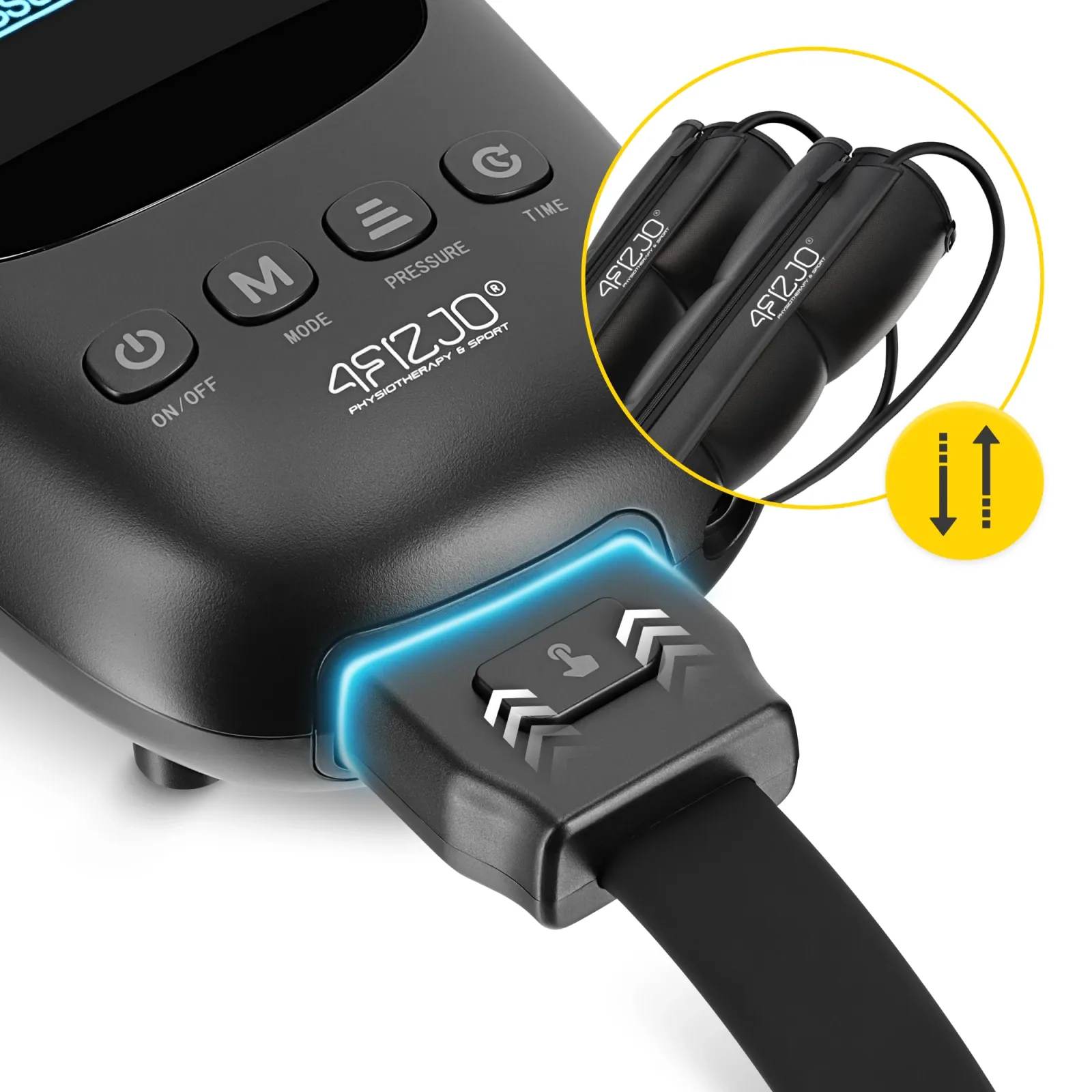 Oro kompresinės terapijos sistemos LITE C4 limfodrenažo prietaisas