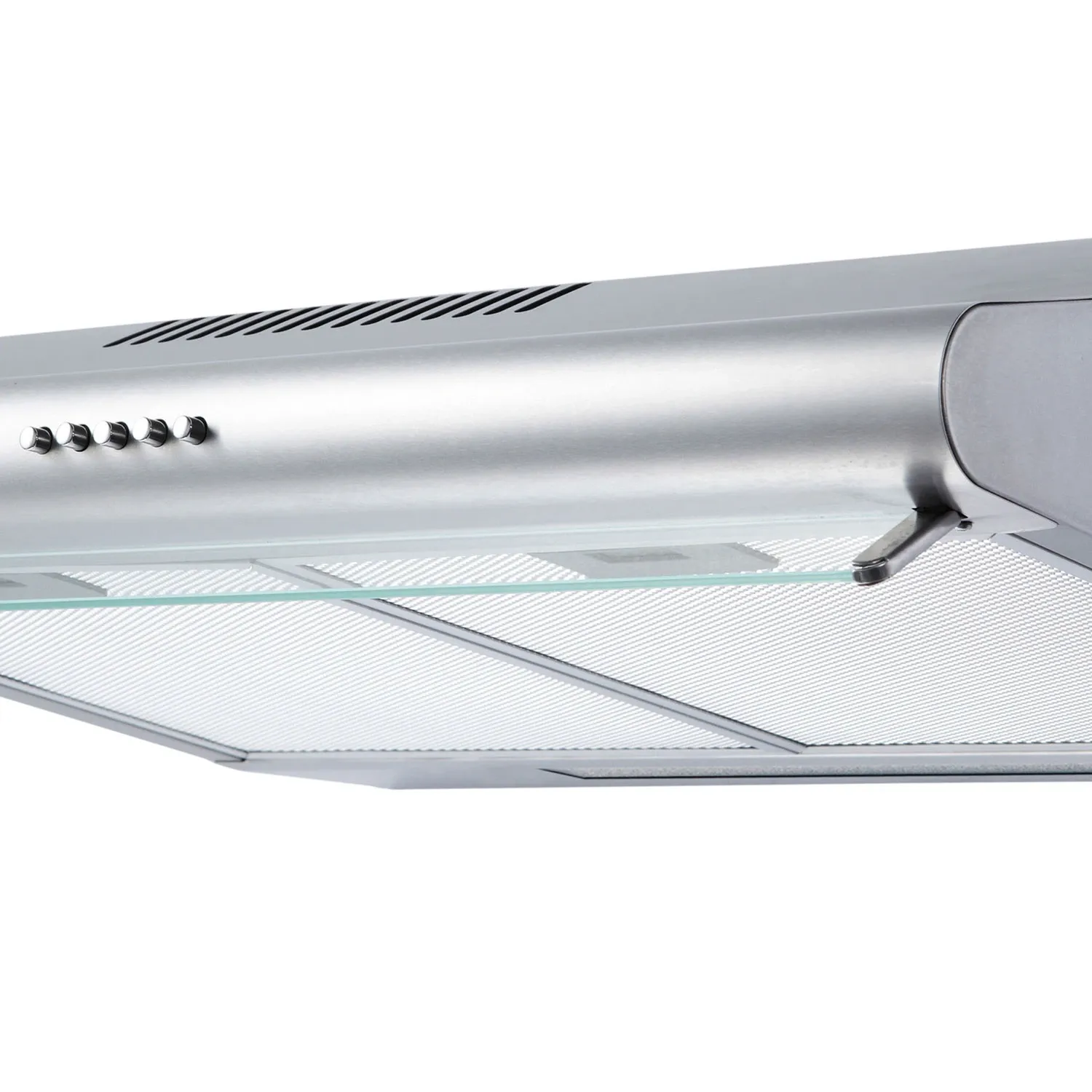 Po spintele montuojamas virtuvės gartraukis – 60 cm absorbcinis Berdsen BE-10-A INOX - nuotrauka 1