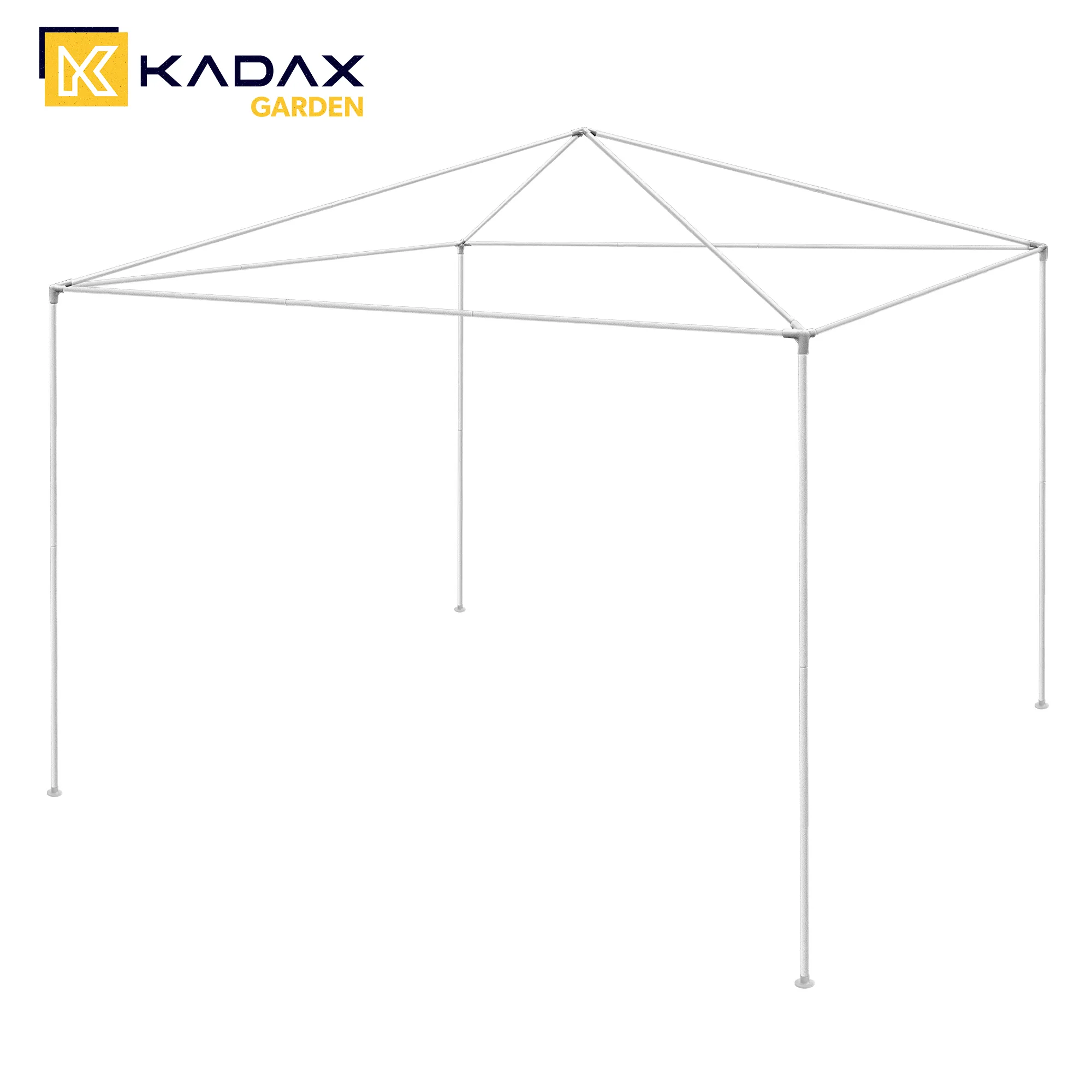 Sodo pavėsinė, tentinė Cormery 3x3x2,5m žalia