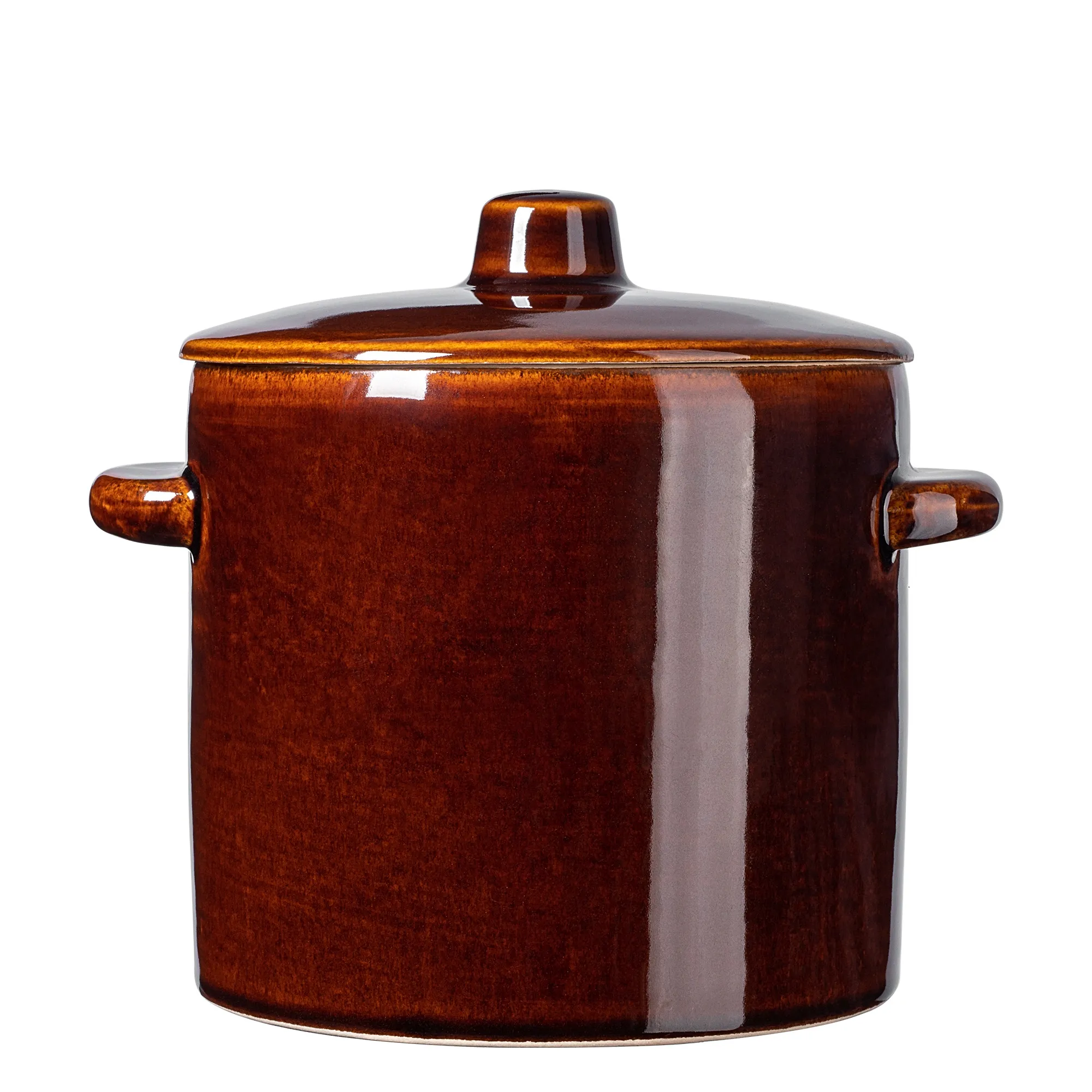 Athena akmens masės puodas 1,5 l 17 cm su dangčiu