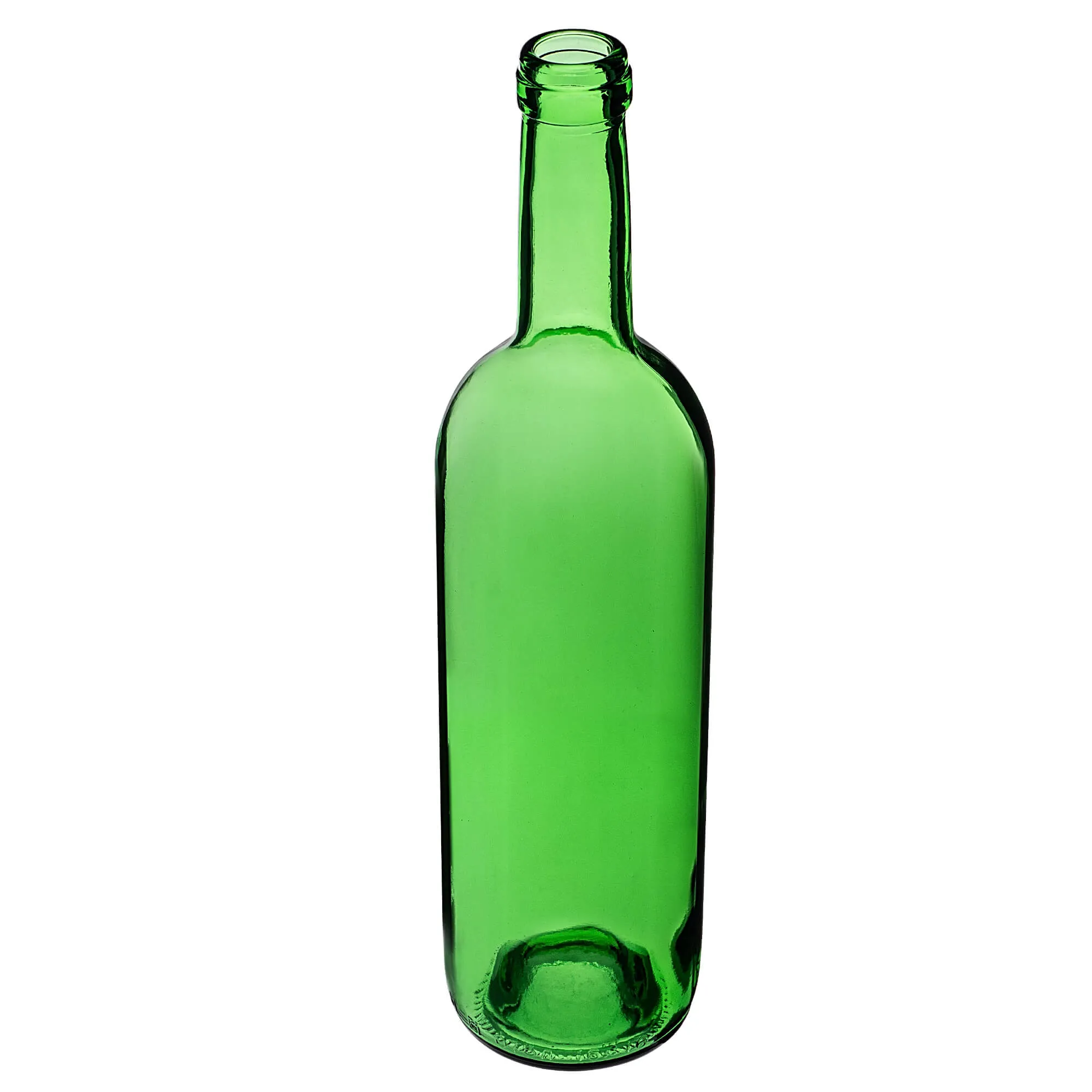 Biagio vyno buteliai 750 ml žali, be kamščio, 30 vnt.