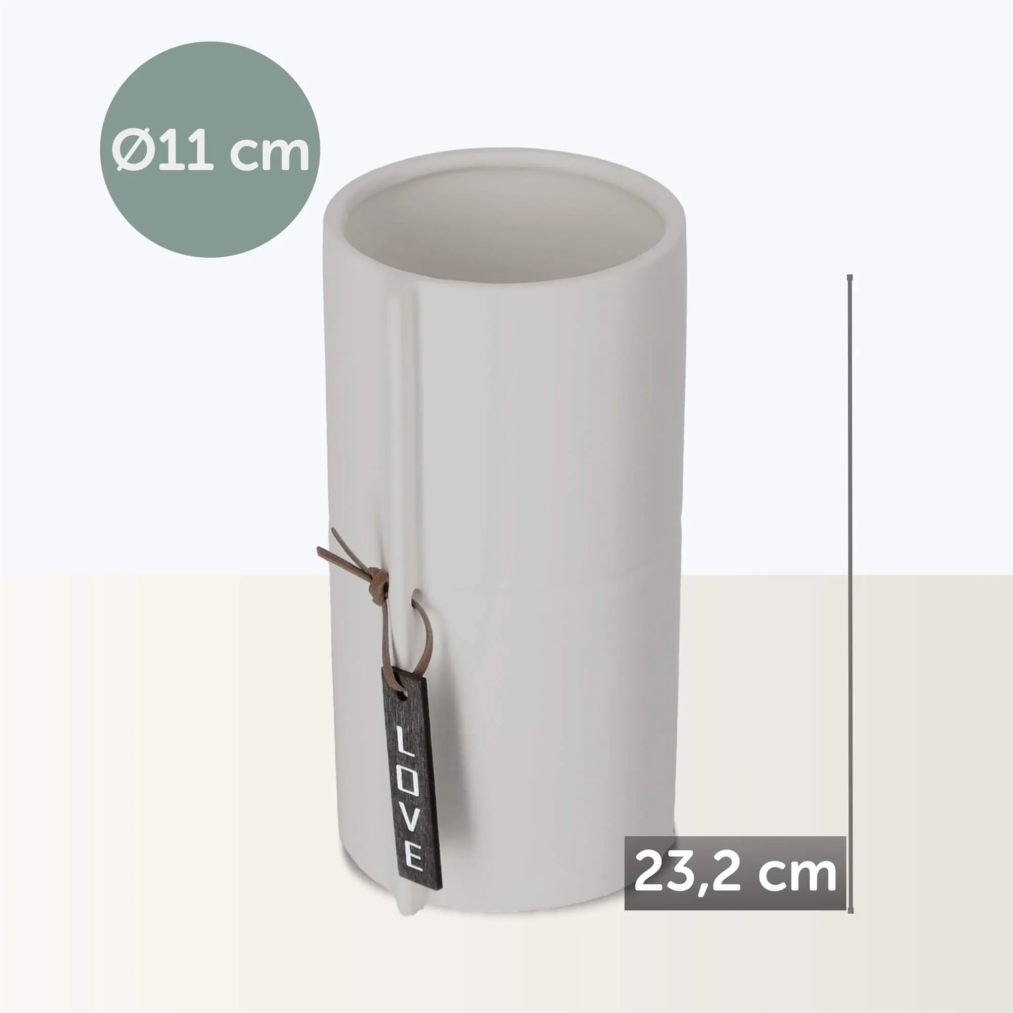 Keraminis dangtelis 11 cm