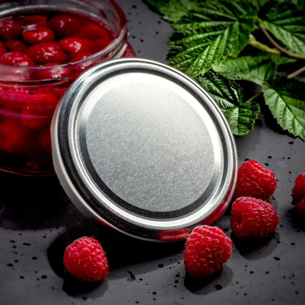 Avila konservavimo stiklainiai 350 ml, 20 vnt., 82 mm + sidabriniai dangteliai