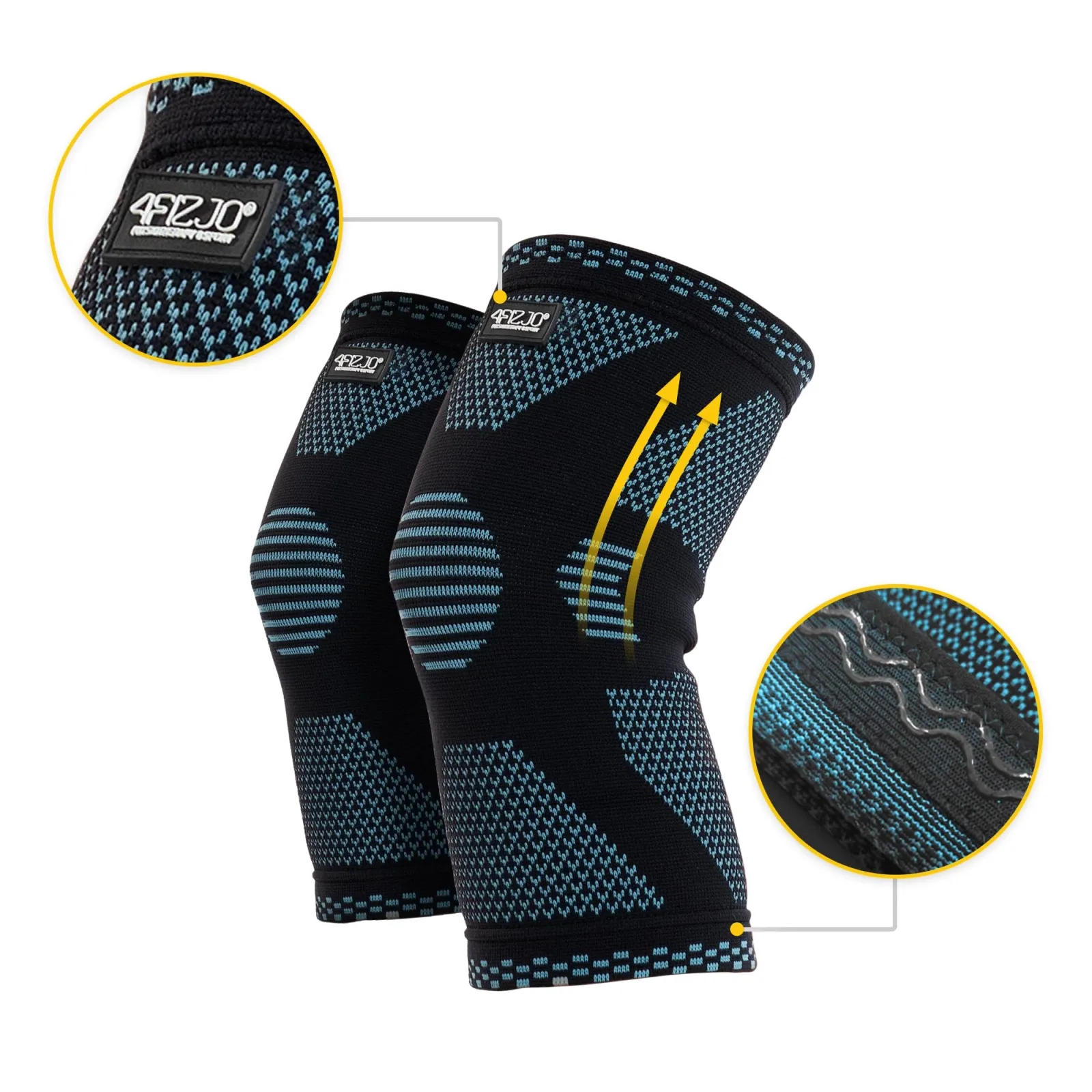 Elastinė kelio atrama S mėlyna