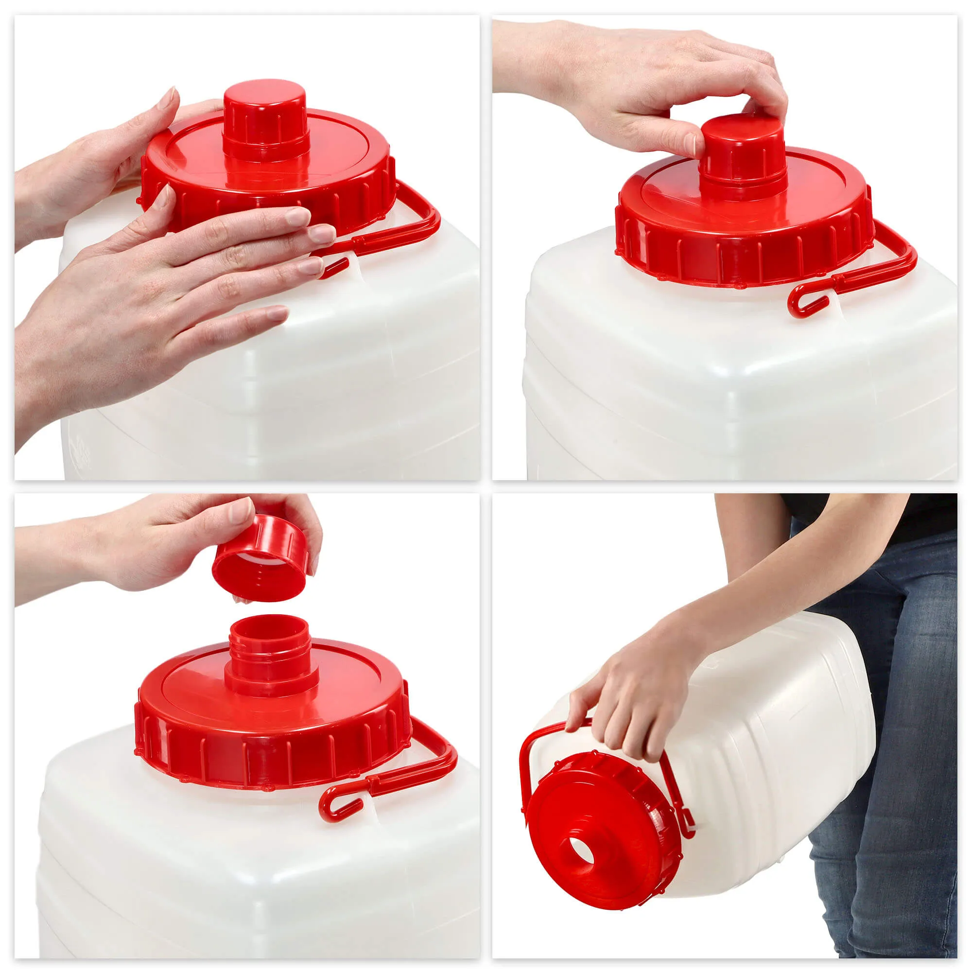 Asele vandens statinė su čiaupu 10 l