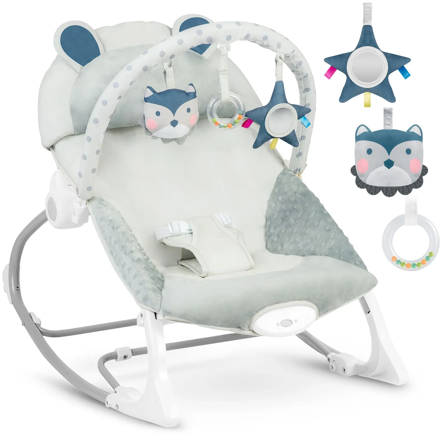 Ricokids supamoji lovelė su vibracija - viržių spalvos - nuotrauka 1