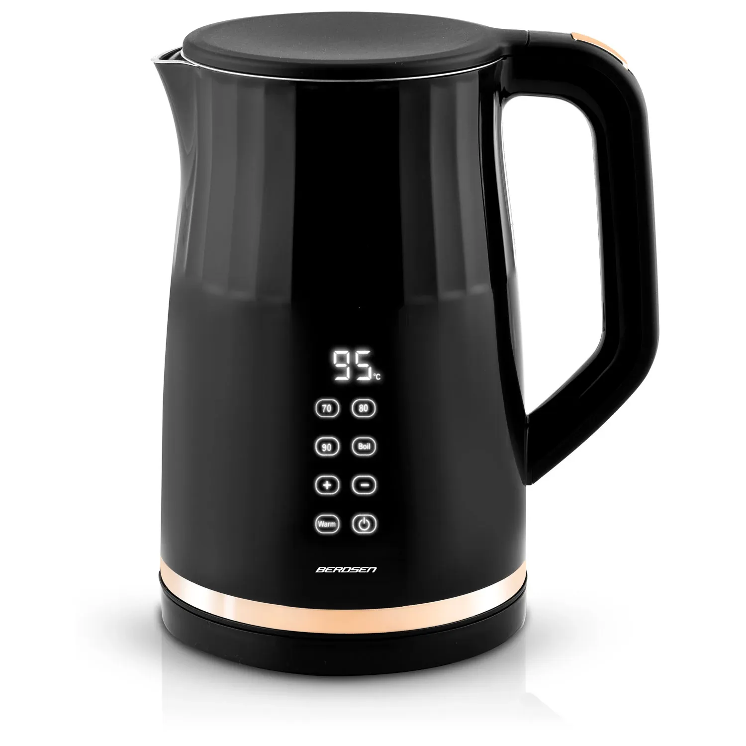 Berdsen BD-706 elektrinis virdulys 1,7 l, juodas - nuotrauka 1