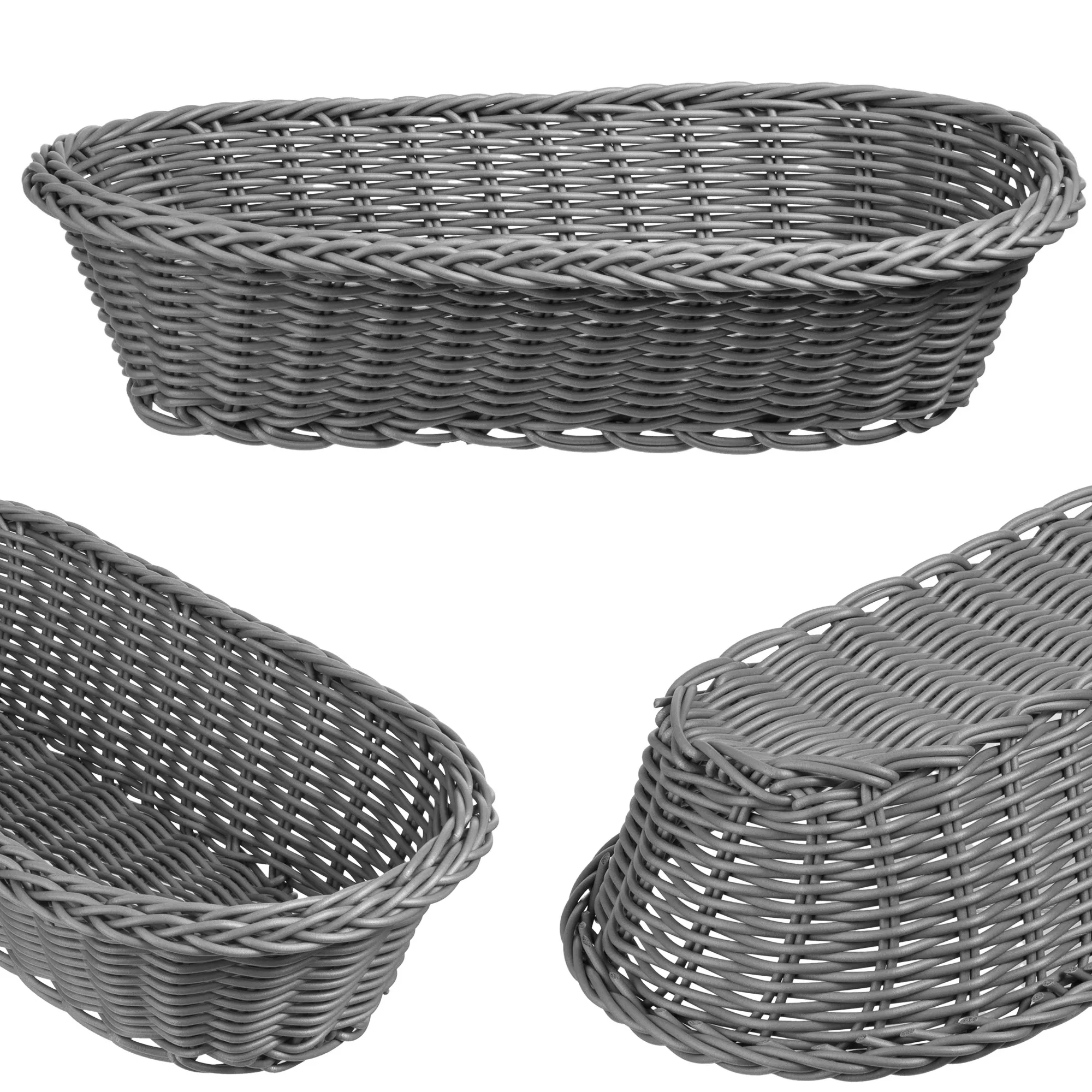 Arezzo pailgas pintas krepšelis, pilkas