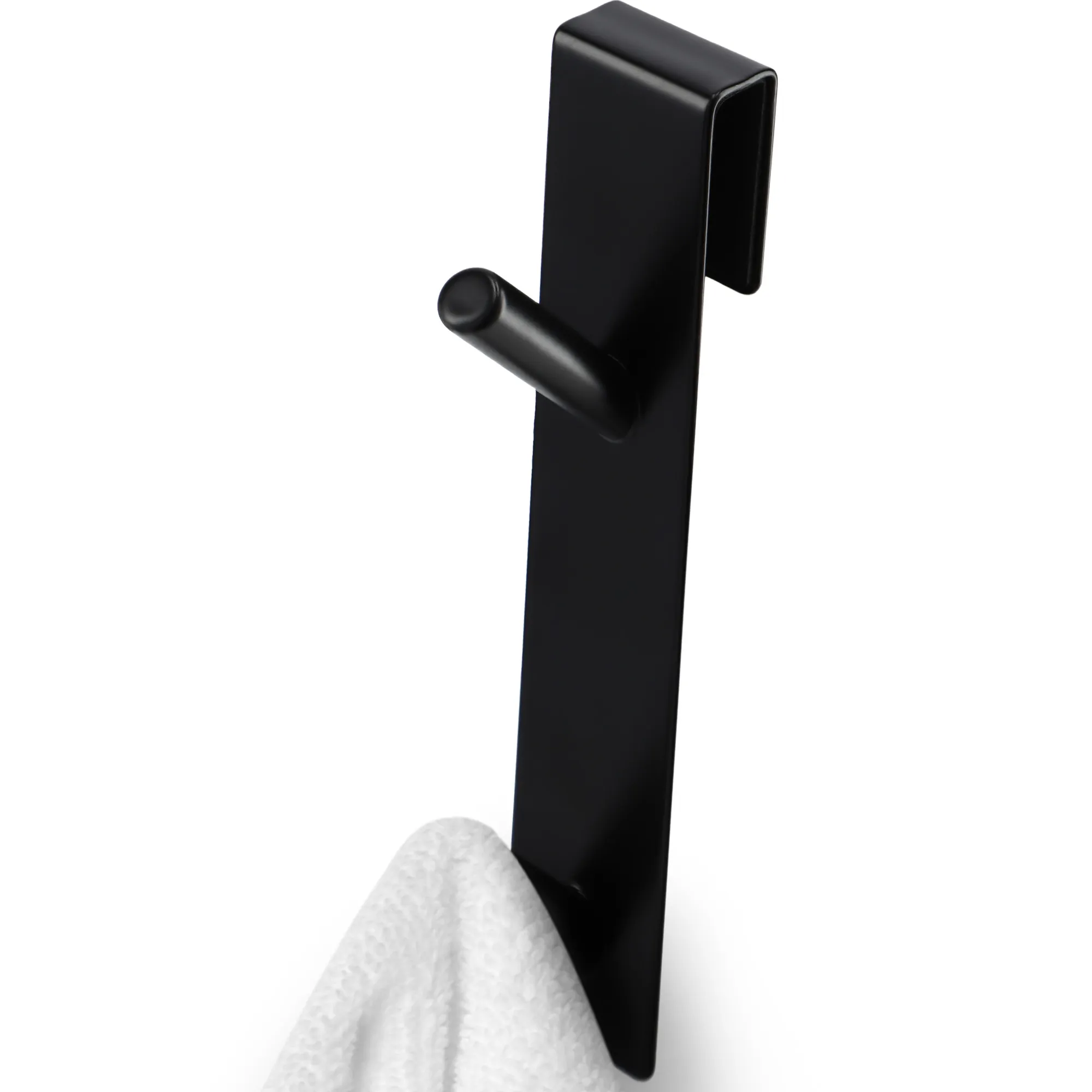 Besse durų kabliukai, juodi, dviguba pakuotė (2 vnt.)