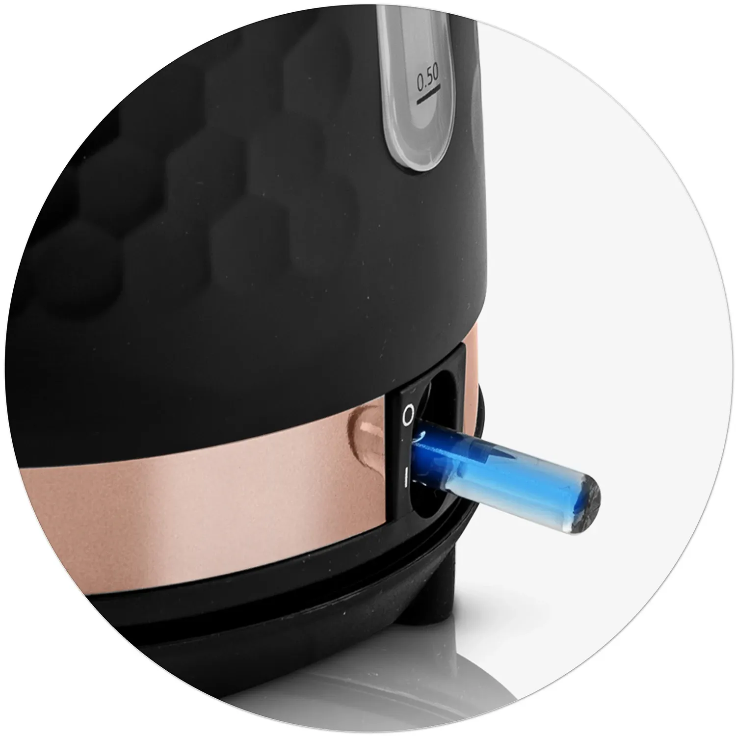 Berdsen BD-705 1,7 l elektrinis virdulys, juodas ir varinis - nuotrauka 1