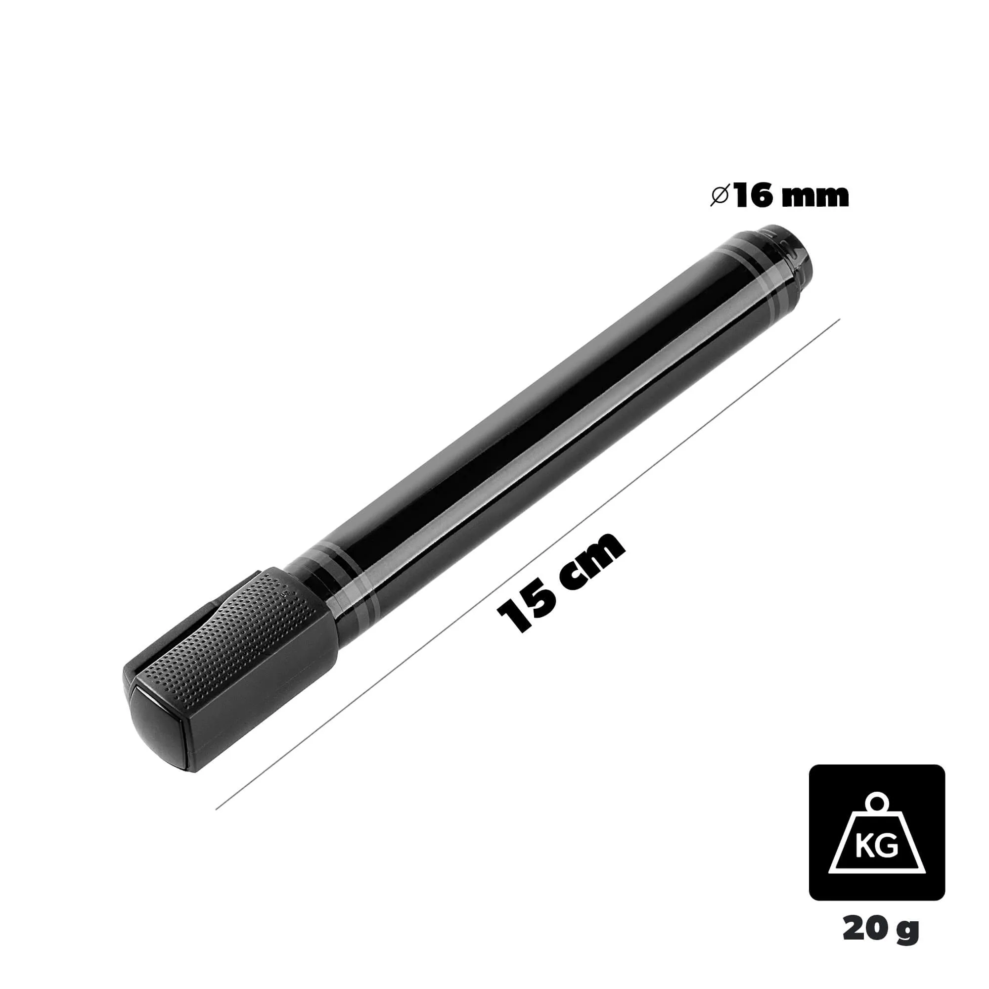 Carro juodos kreidos žymeklis uogienei