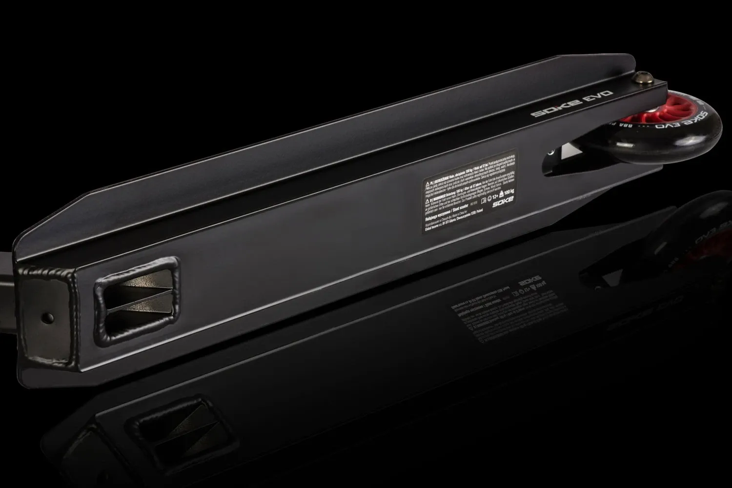 SOKE EVO raudonas paspirtukas - nuotrauka 1