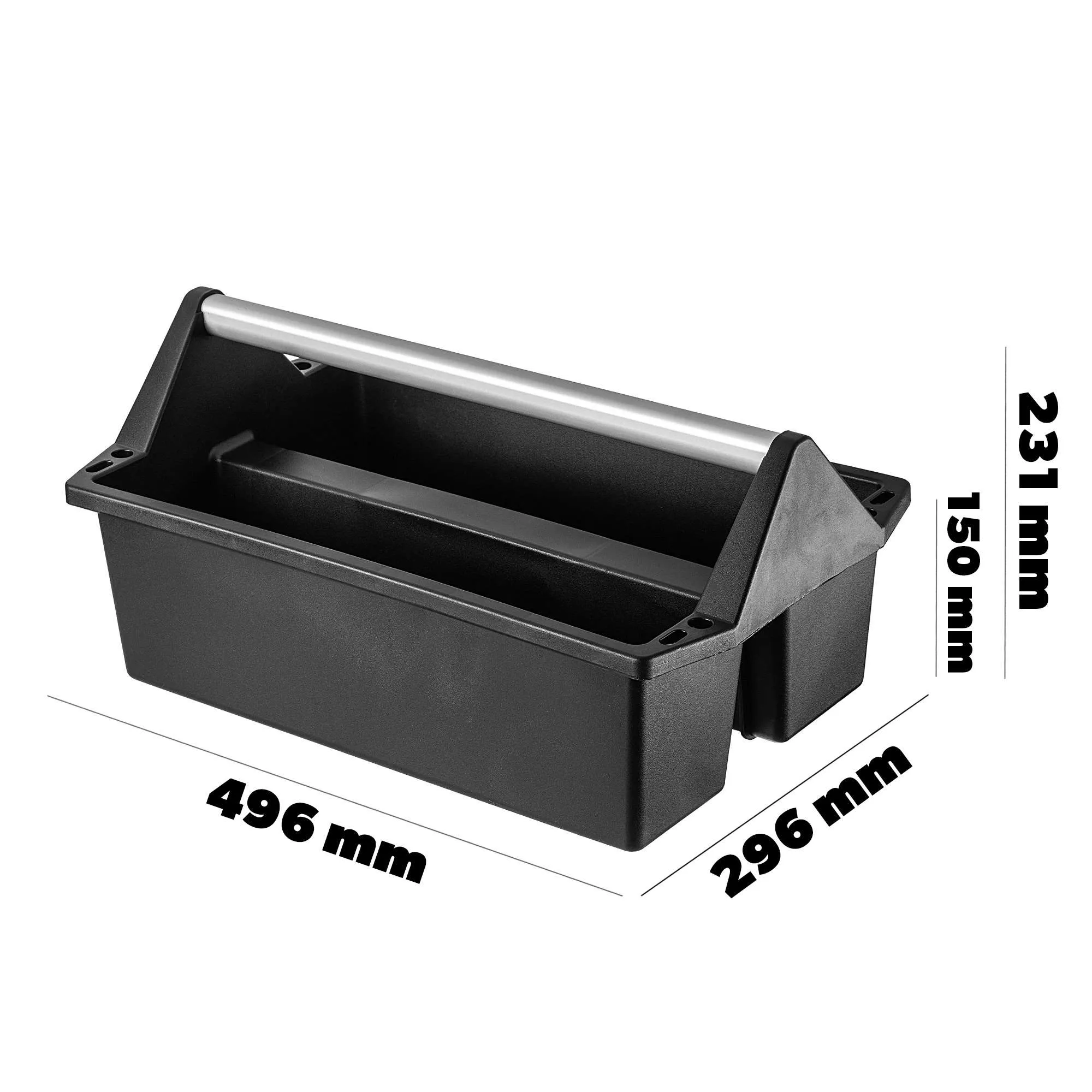 „Halden“ dirbtuvių laikiklis, 50 x 30 cm, juodas