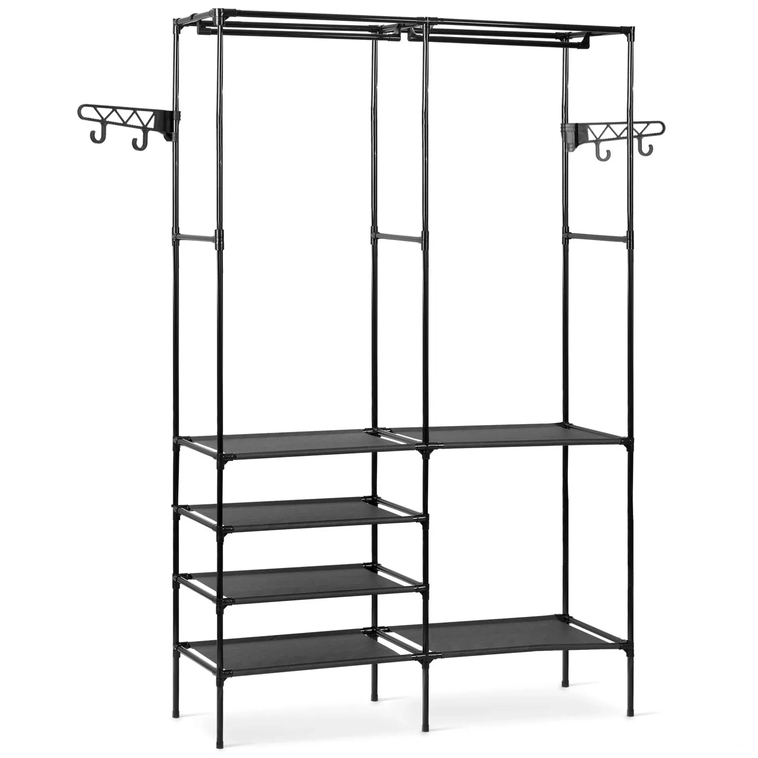 Massido 686600 pastatoma paltų kabykla, juoda - nuotrauka 1