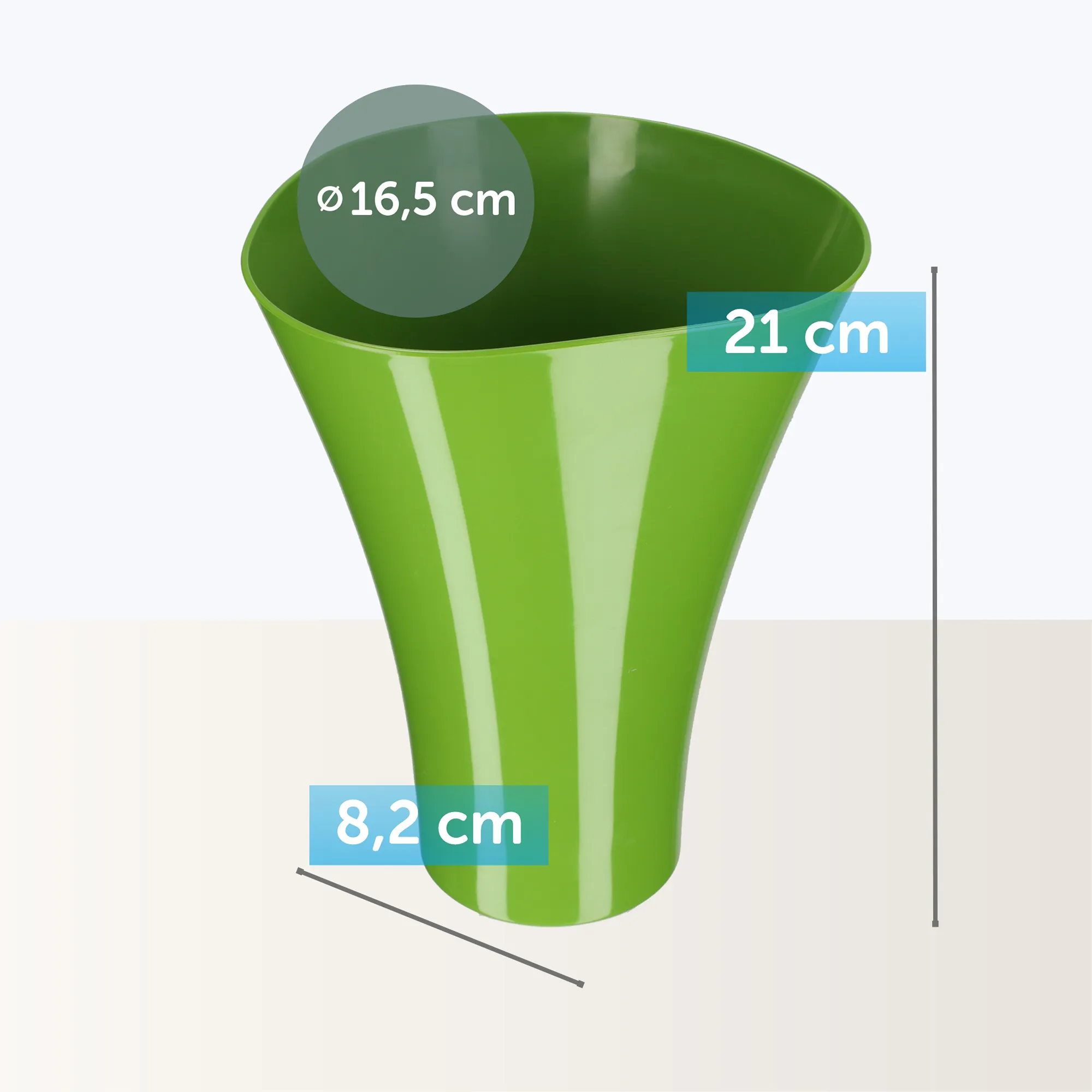 Meria gėlių vazonas 17 cm