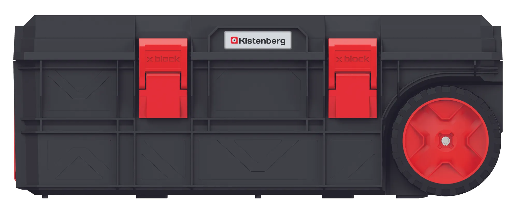 KISTENBERG X Block WAGON 80 W įrankių dėžė su ratukais – KXB8040W – juoda