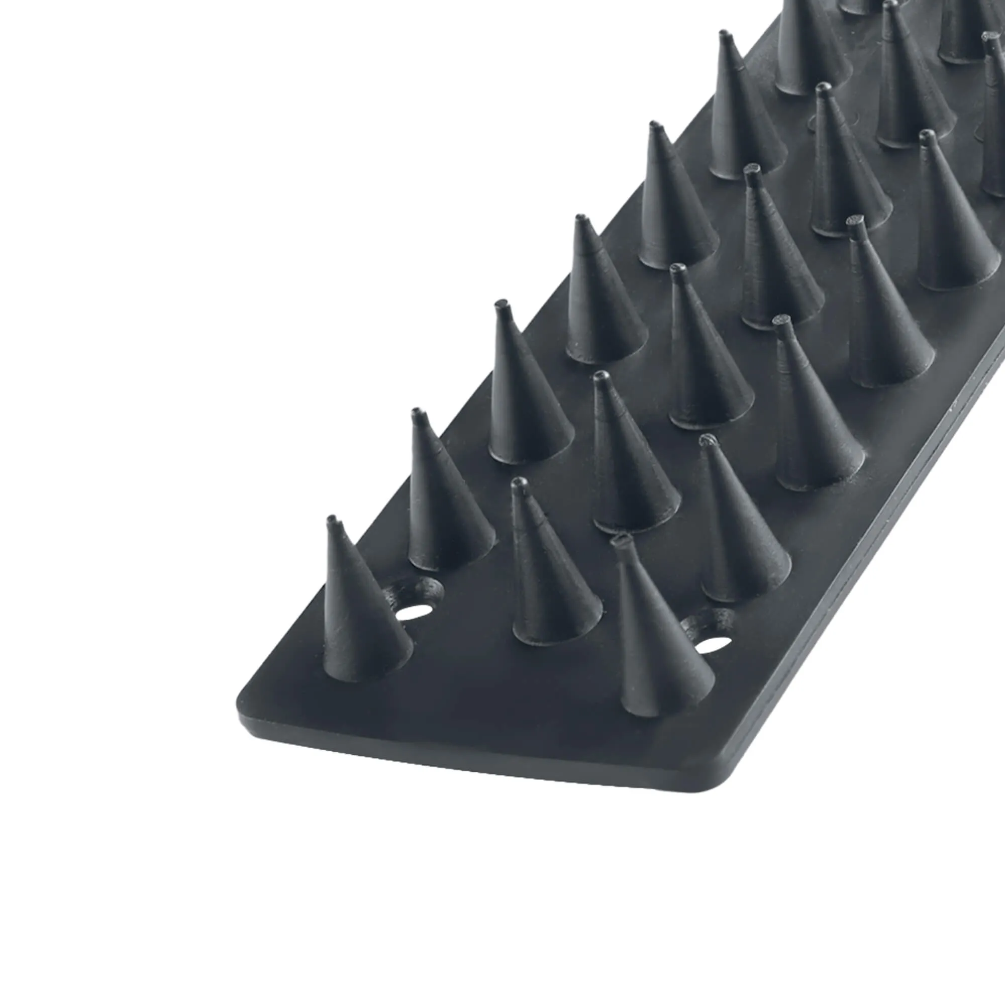 Tosta plastikiniai spygliai nuo paukščių, 50 cm, pilki, 10 vnt.