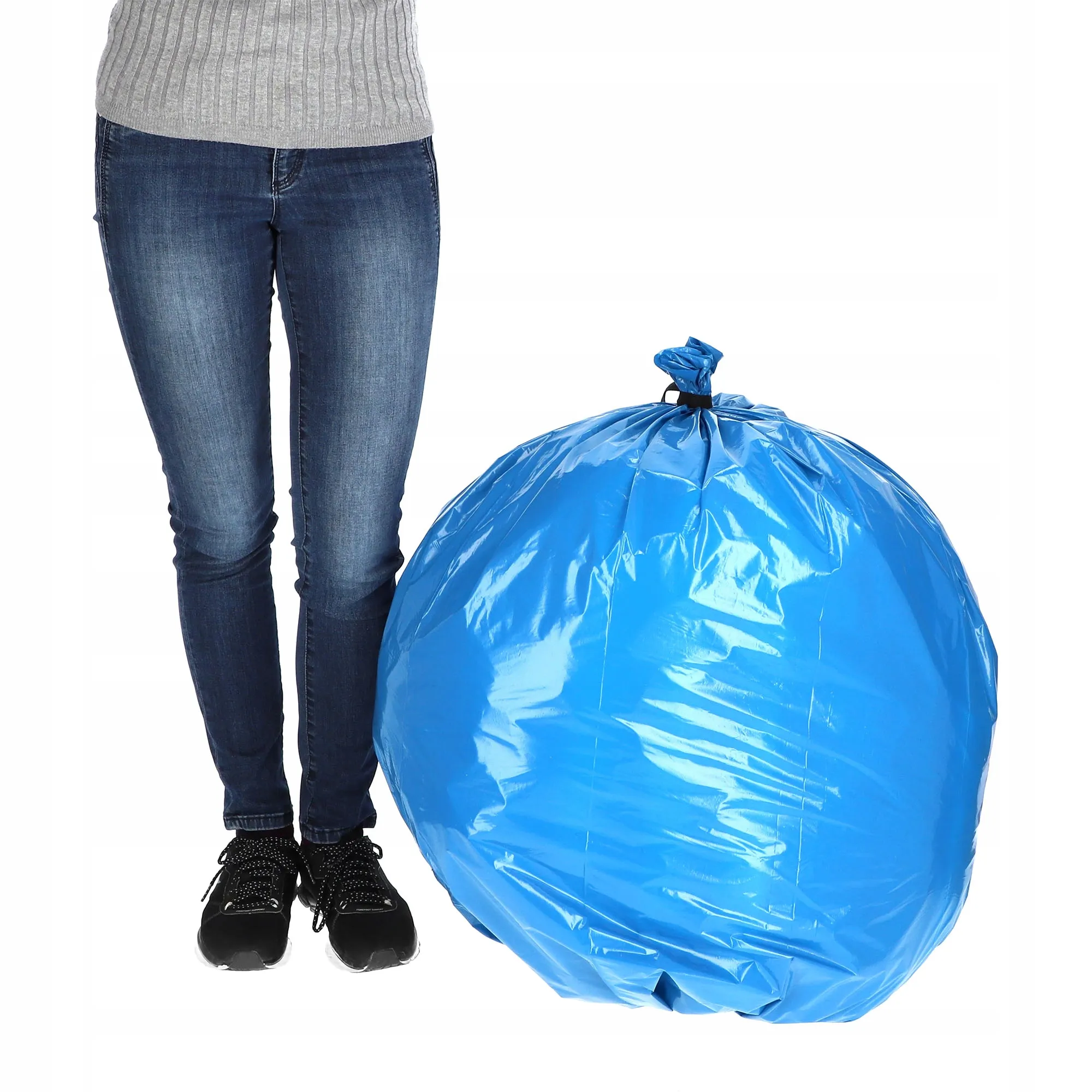 „Ravi“ itin tvirti LDPE šiukšlių maišai, 120 l, 15 vnt.