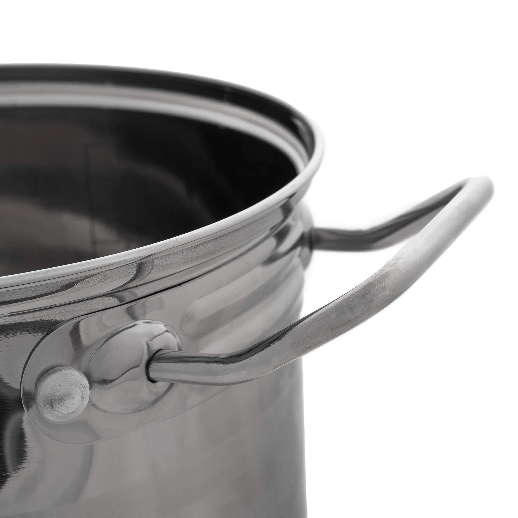 Sveg plieninis puodas su dangčiu 6,6 l