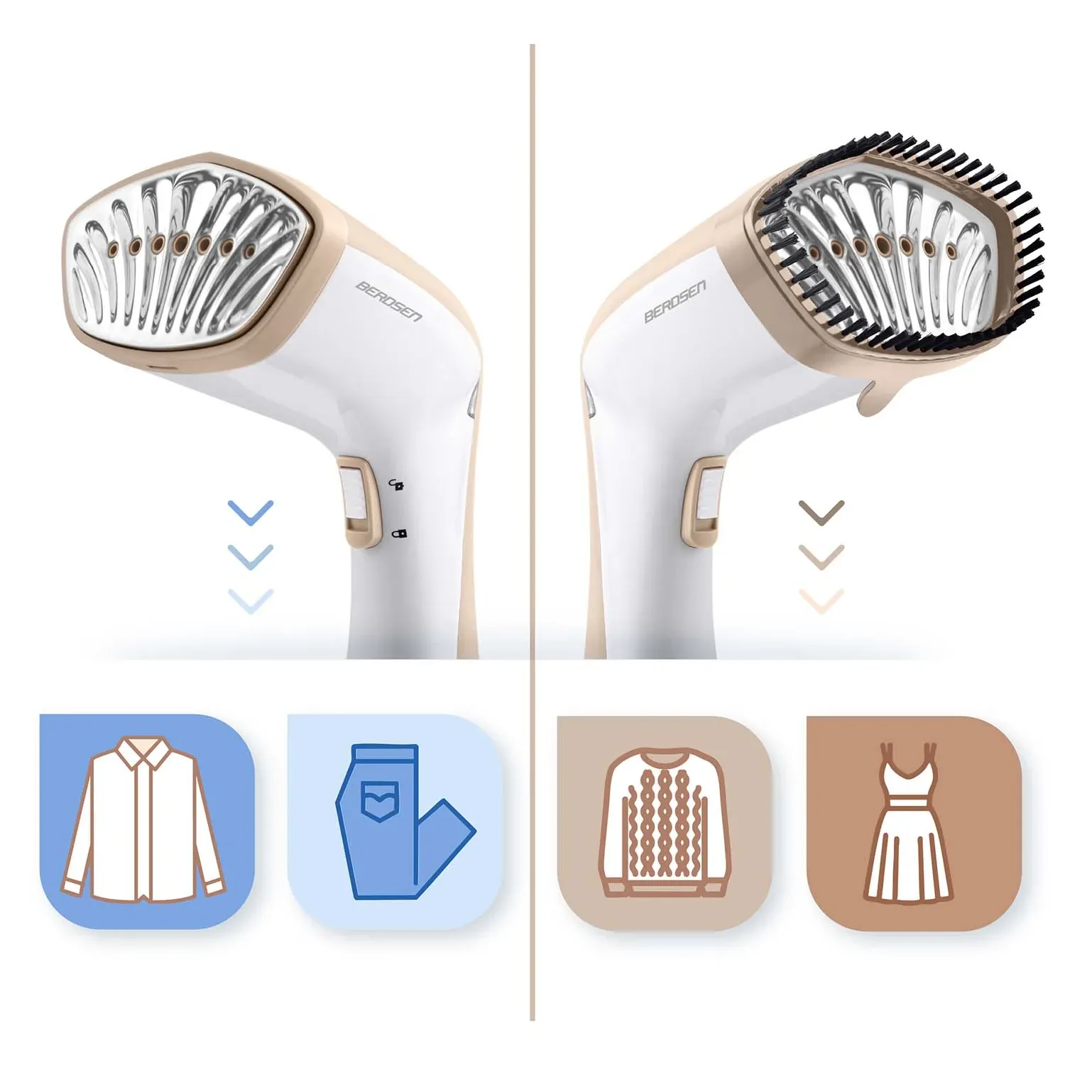 Berdsen BD-311 1600W drabužių garintuvas - nuotrauka 1