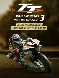 TT Isle Of Man 3 - John McGuiness 100th Start Livery (DLC) (PC) (klucz STEAM) - Šiam turiniui reikalingas bazinis žaidimas „TT Isle of Man: Ride on the Edge 3“