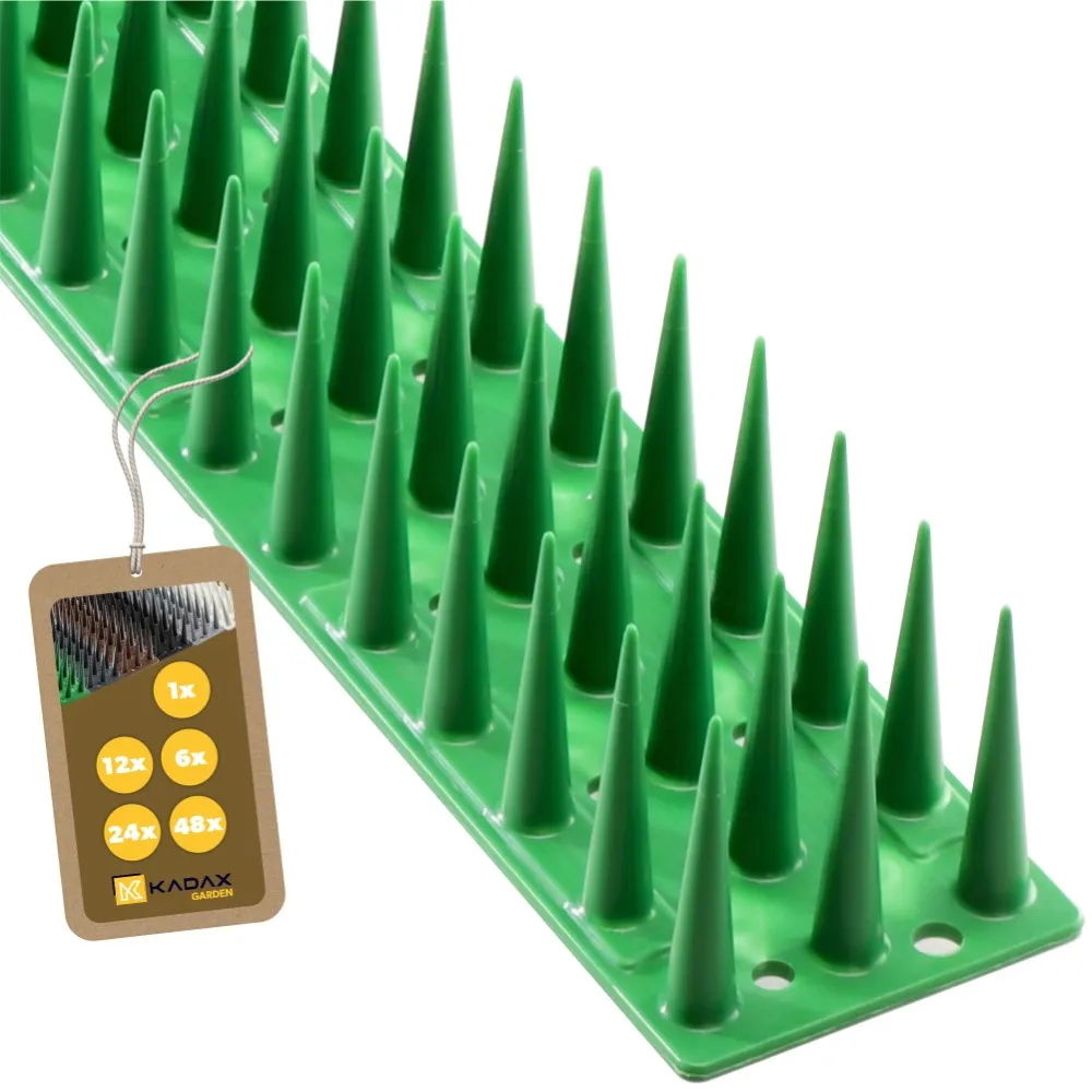 „Arcas“ plastikiniai paukščių apsaugos smaigai, žali, 1 vnt.