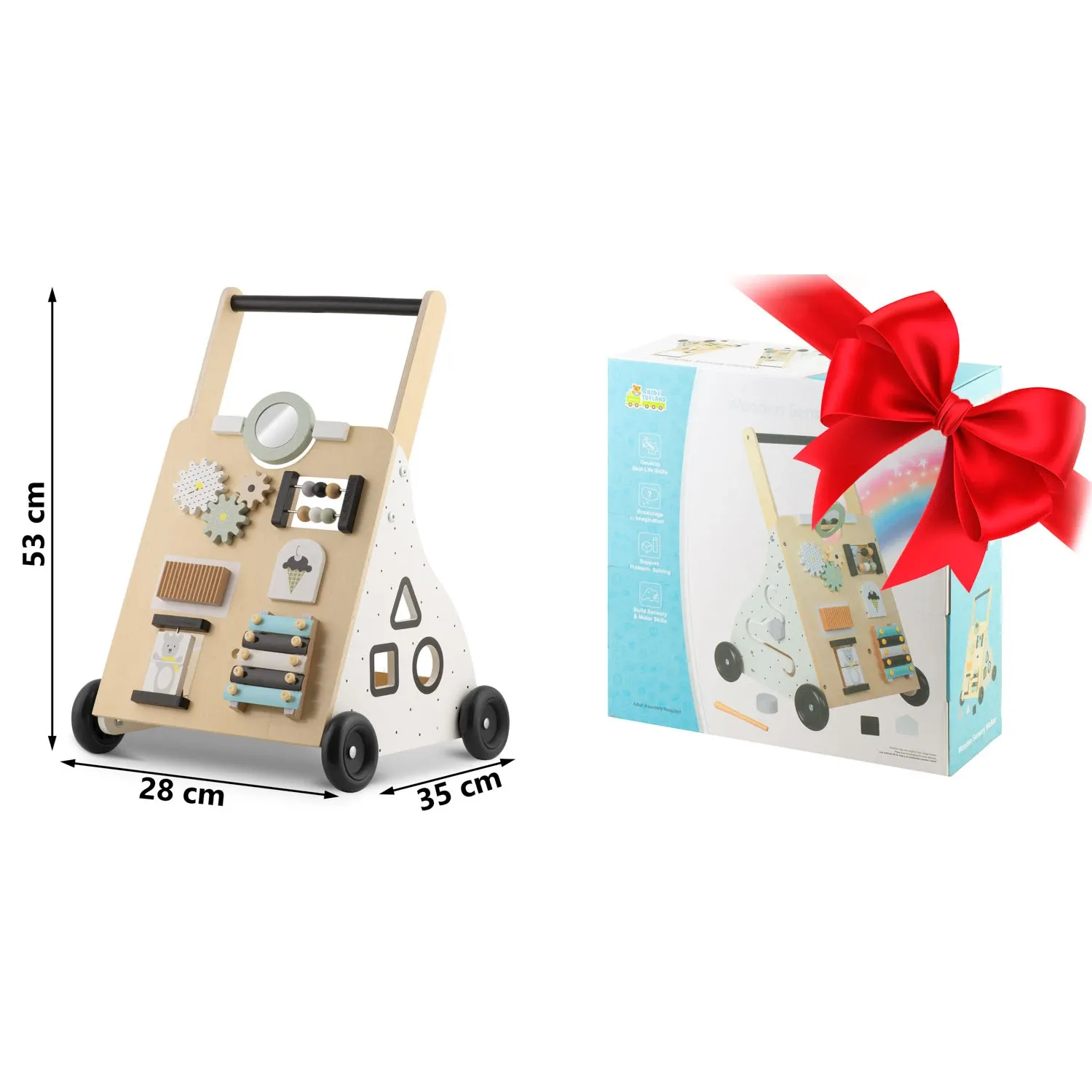 Medinis vaikštynė RK-875 Ricokids - nuotrauka 1