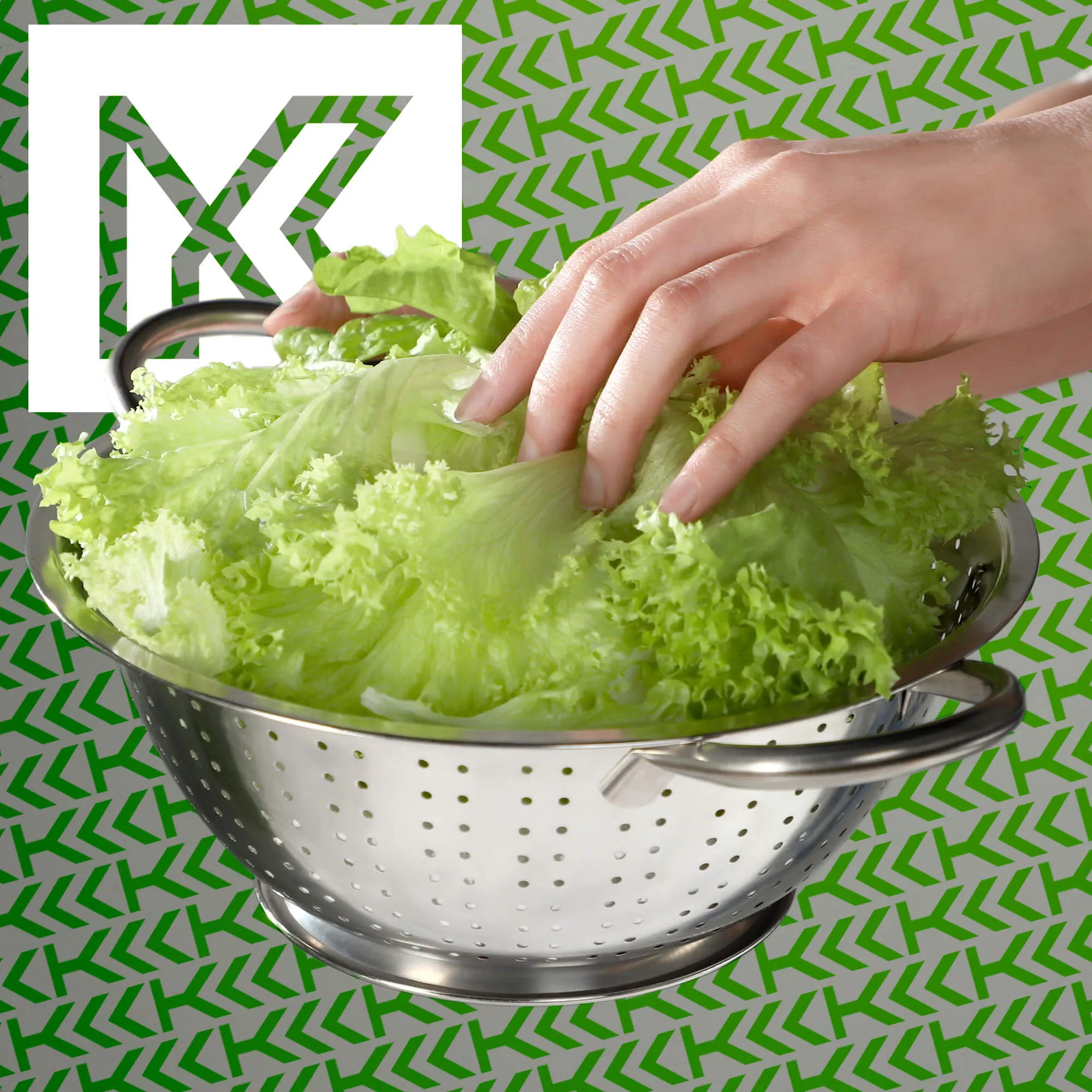 Busca plieninis virtuvės sietelis 23 cm