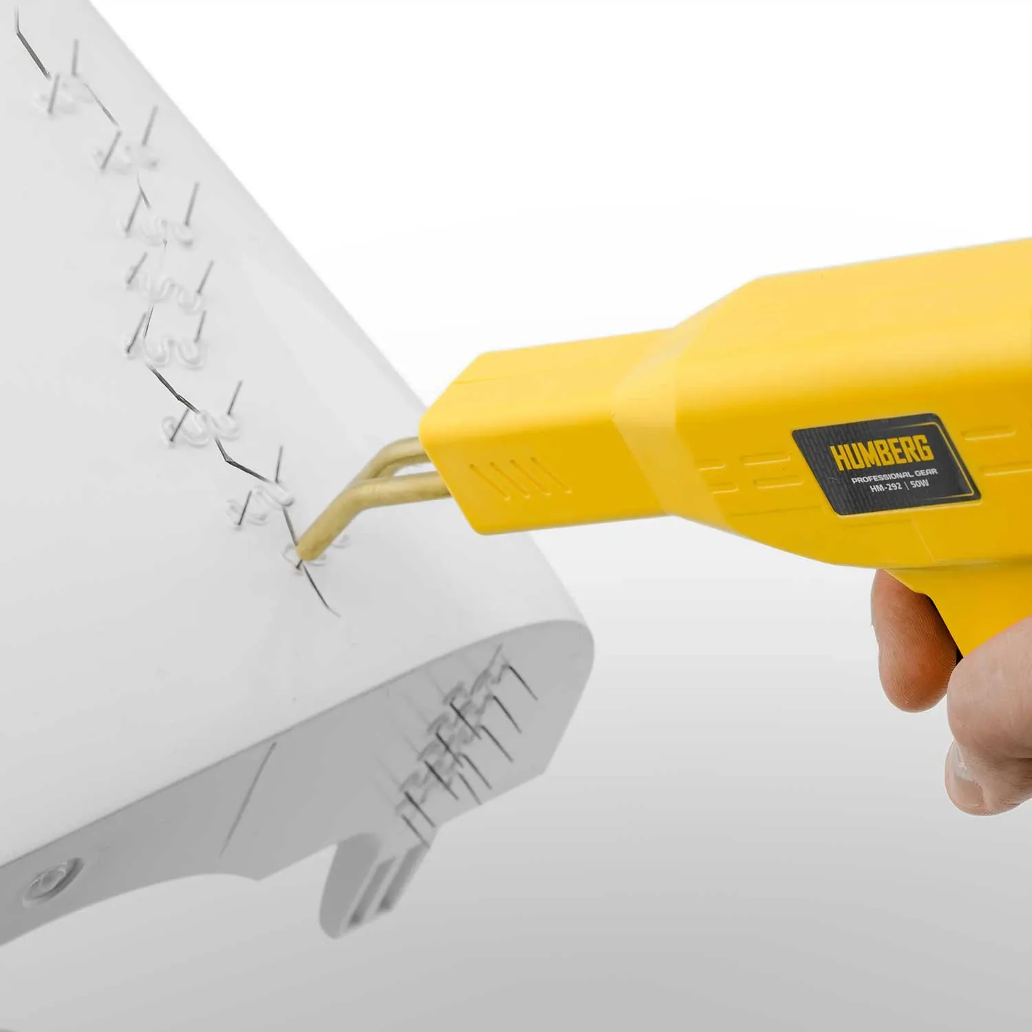 Humberg HM-292 50W plastiko suvirinimo aparatas + 800 kablių - nuotrauka 1