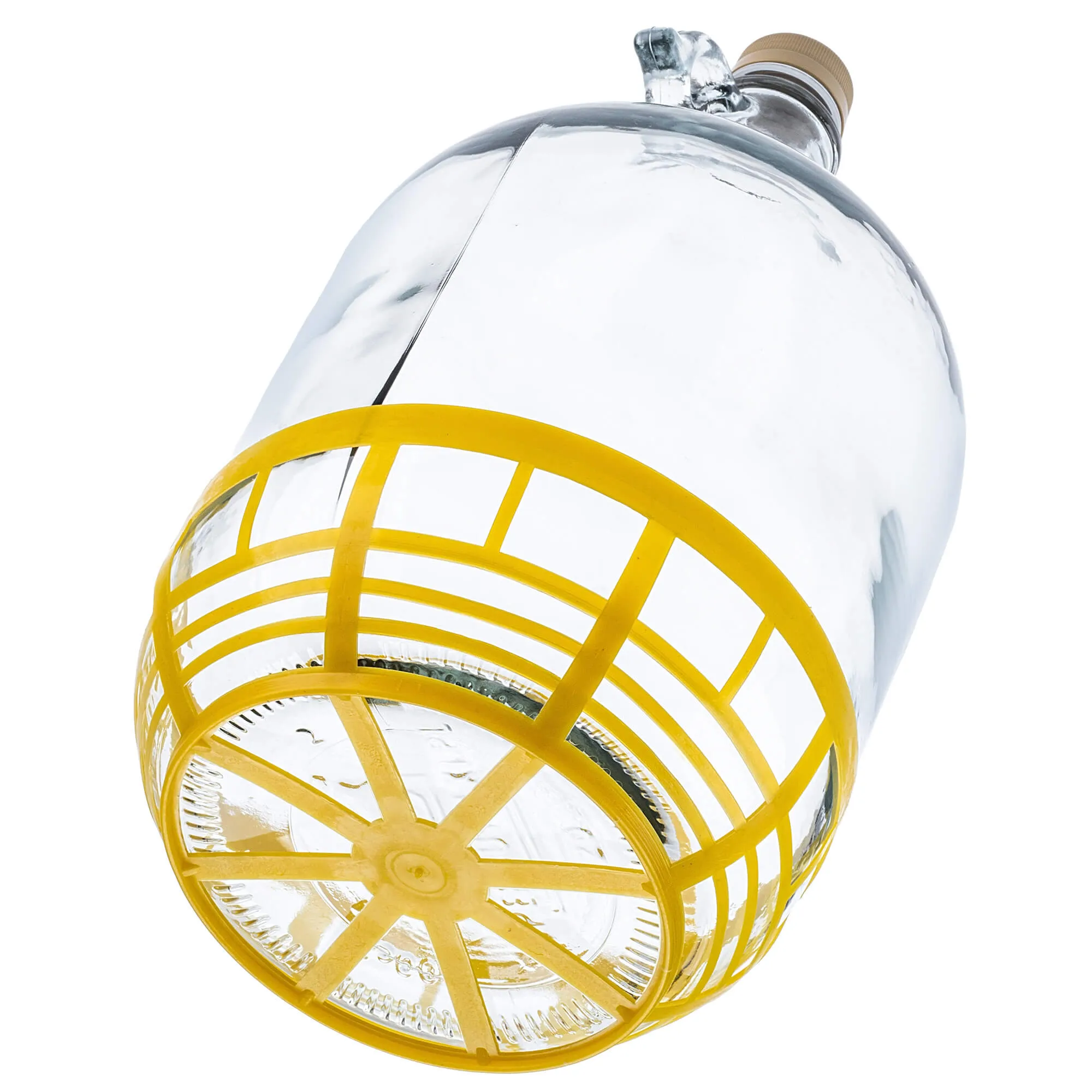 Vyno buteliai su užsukamu dangteliu, 5 l, 6 vnt.