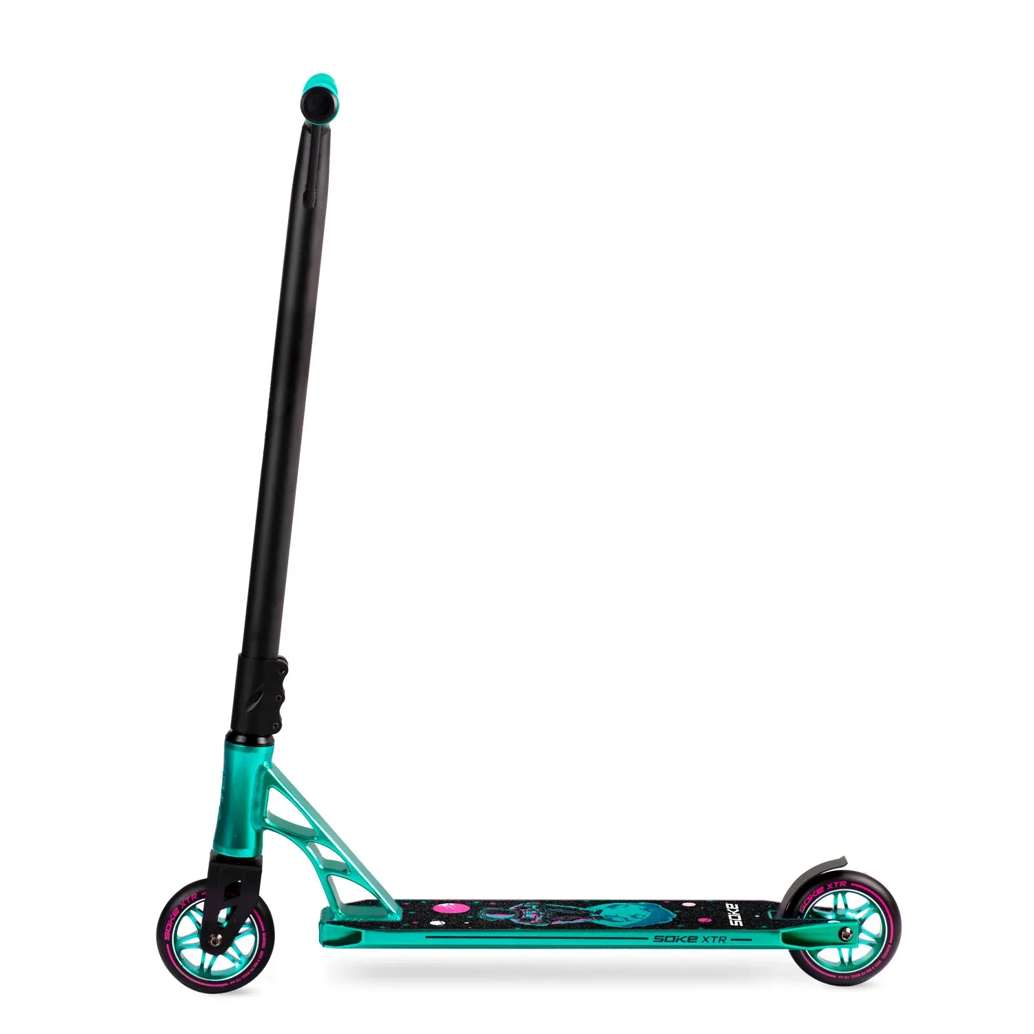 SOKE XTR triukų paspirtukas turkio spalvos rožinis - nuotrauka 1