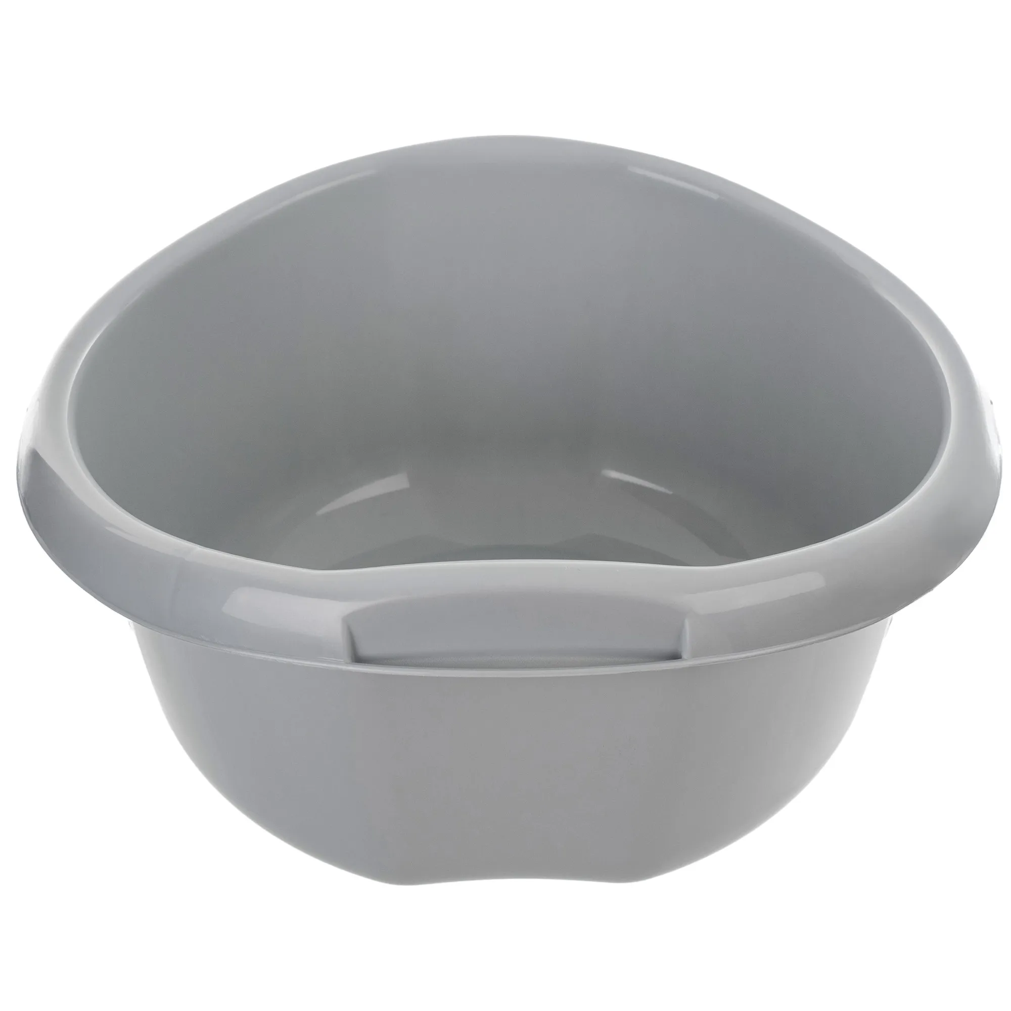 Treix 25 l plastikinis praustuvas su rankenomis, pilkas
