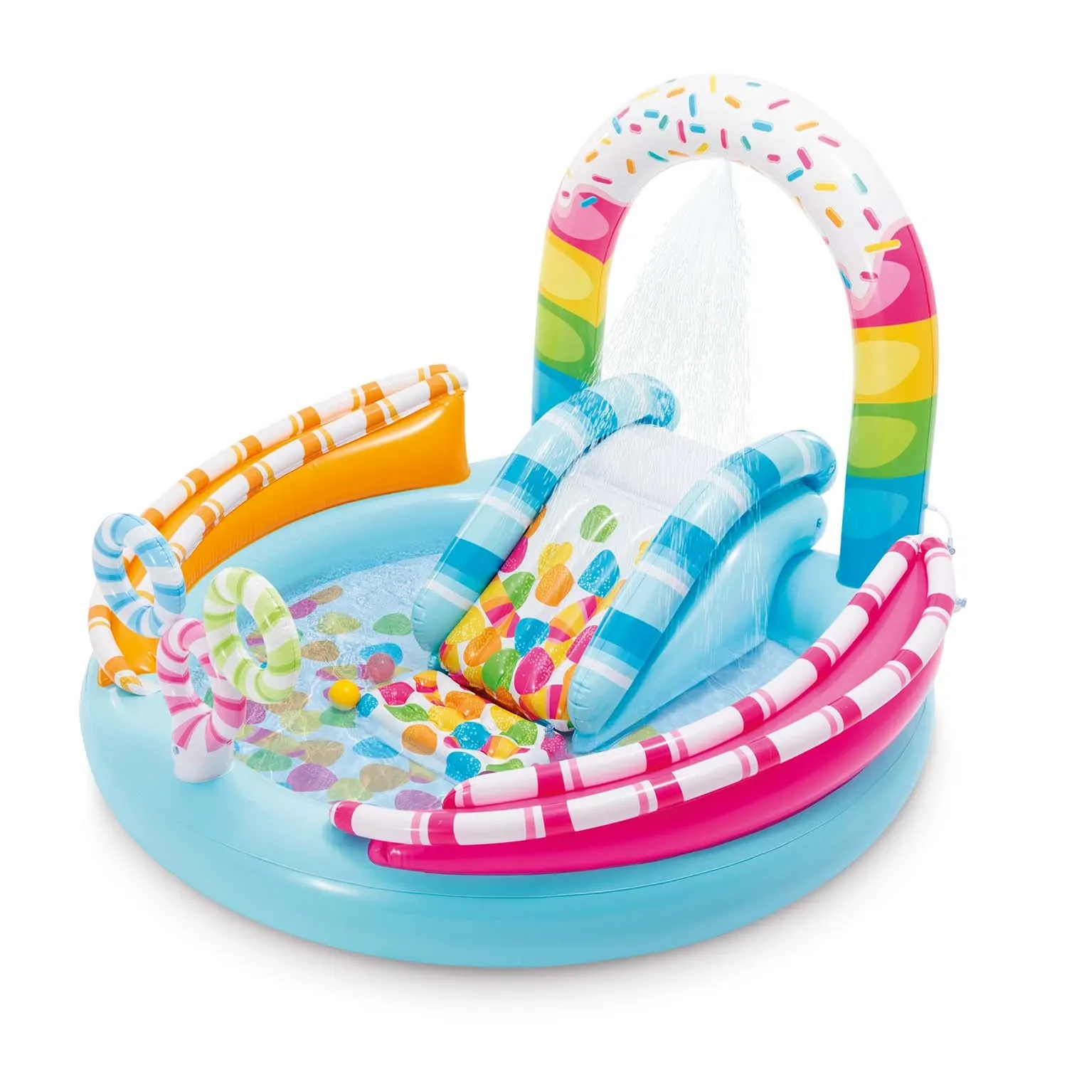 Pripučiama žaidimų aikštelė „Intex 57144 Candy“ - nuotrauka 1