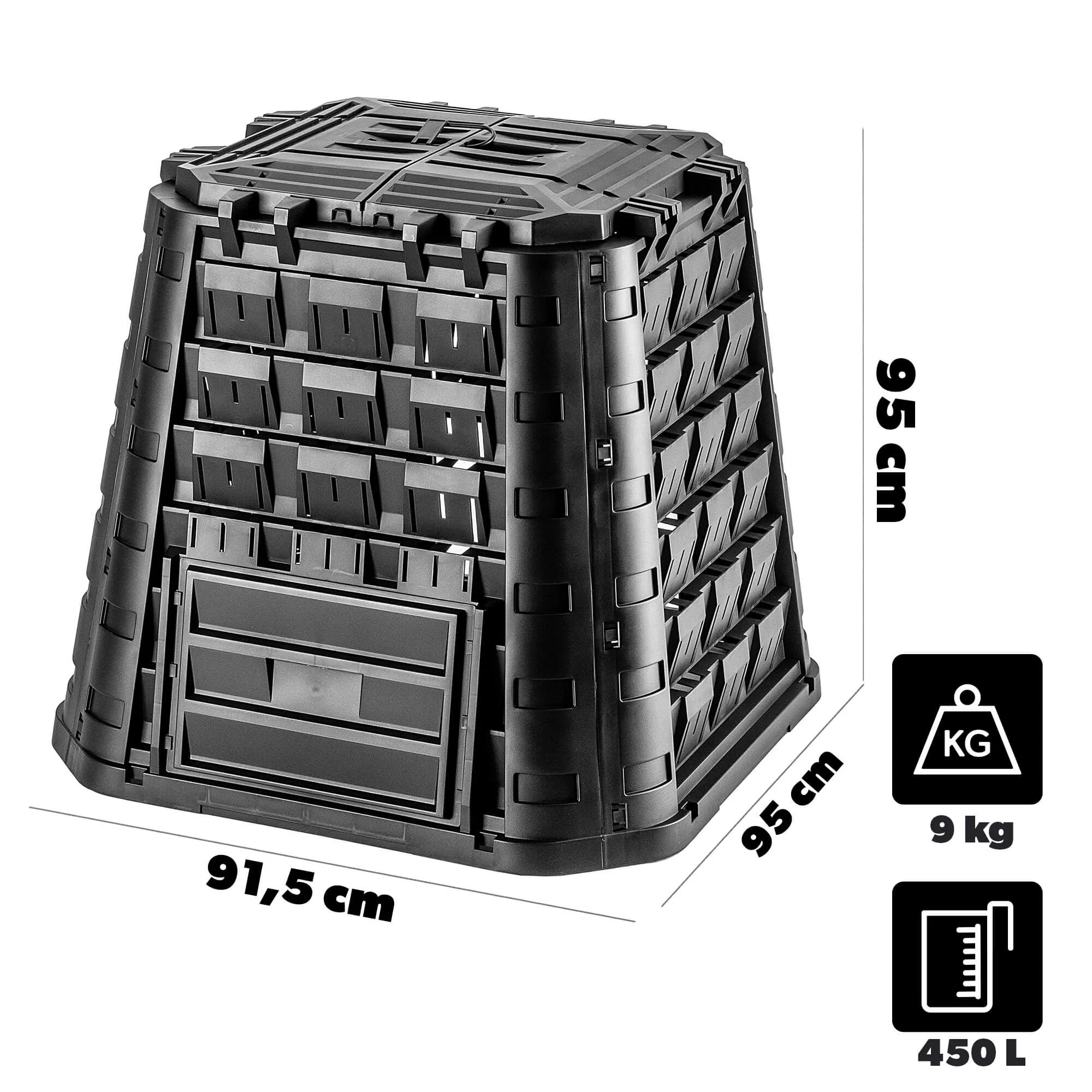 Yutz 450L sodo komposteris