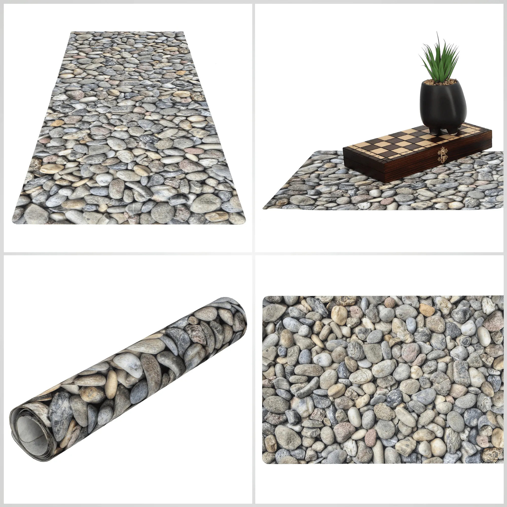 Agello stalo takelis 94 x 32 cm, akmenukai