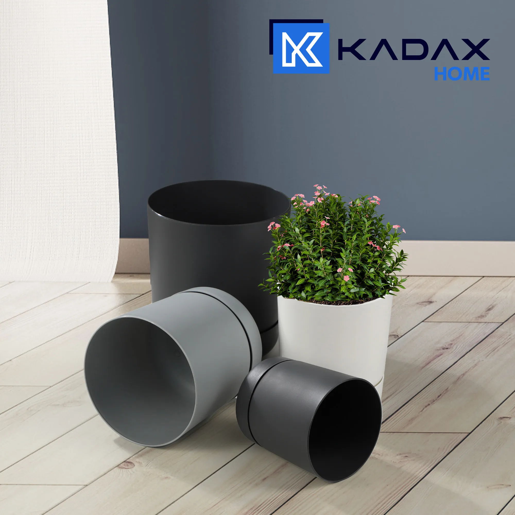 Kama vazonas su lėkštute 13 cm