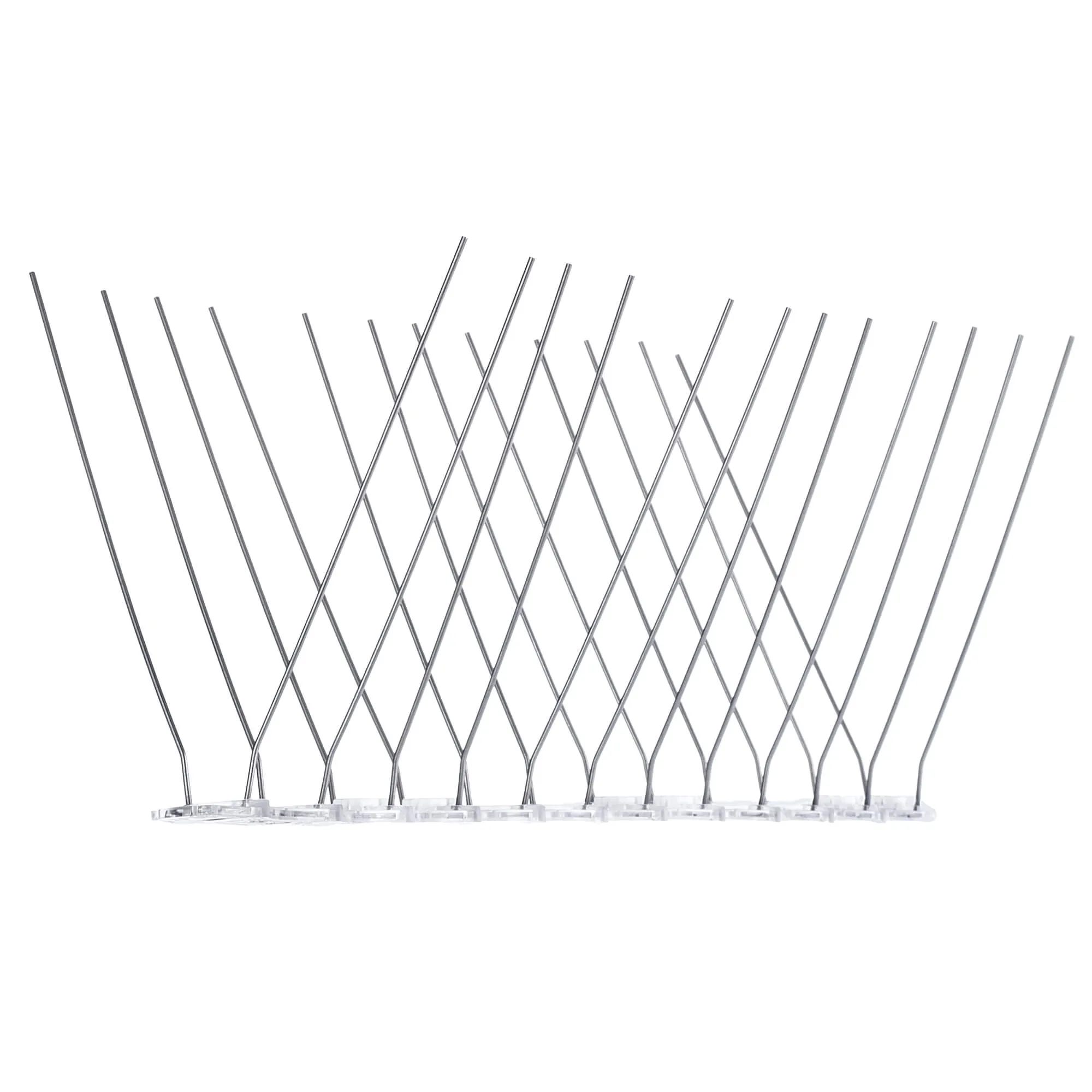 Nerūdijančio plieno paukščių smaigai, 33 x 10 cm, 9 vnt.