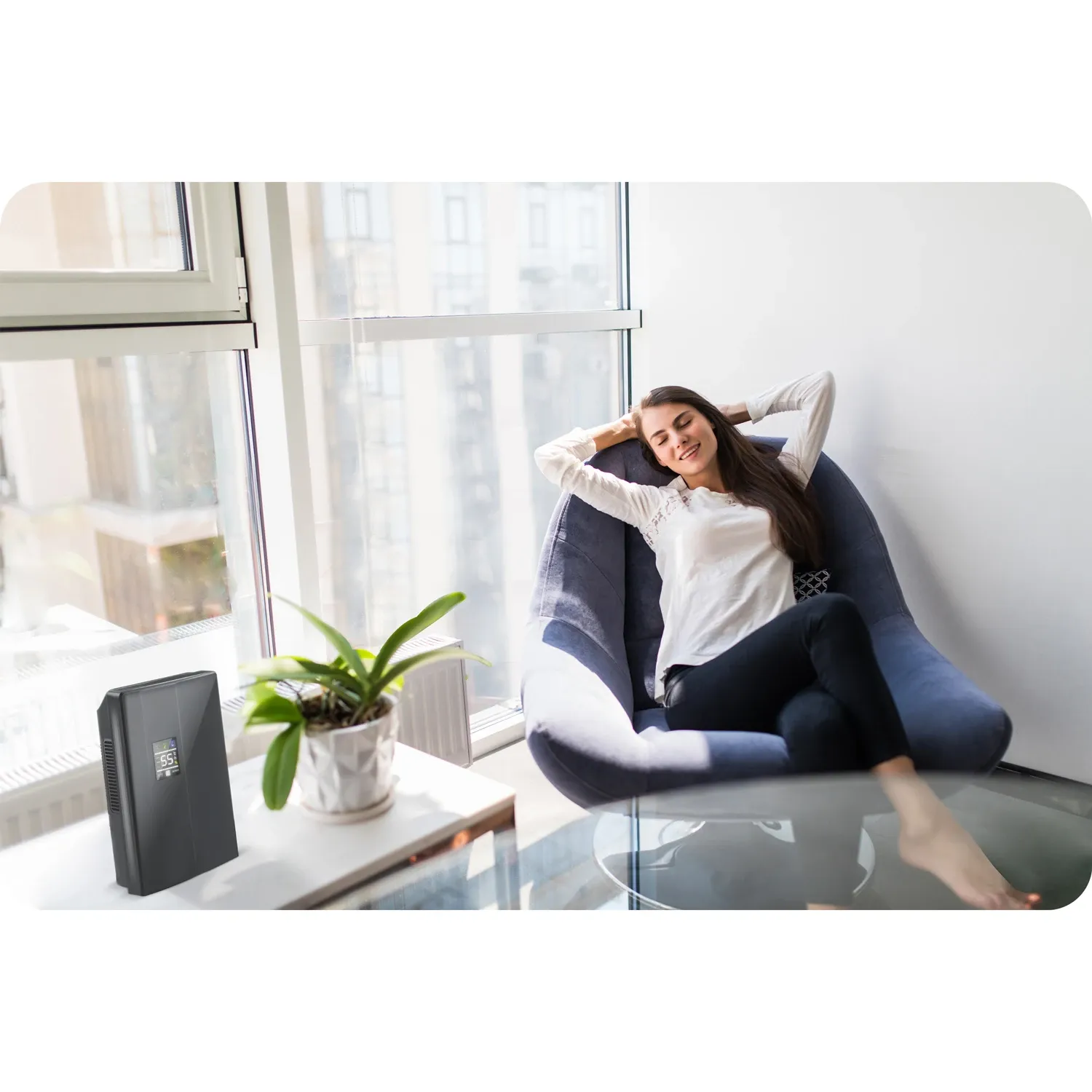 Berdsen BR-20D juodas oro sausintuvas - drėgmės sugėriklis - nuotrauka 1