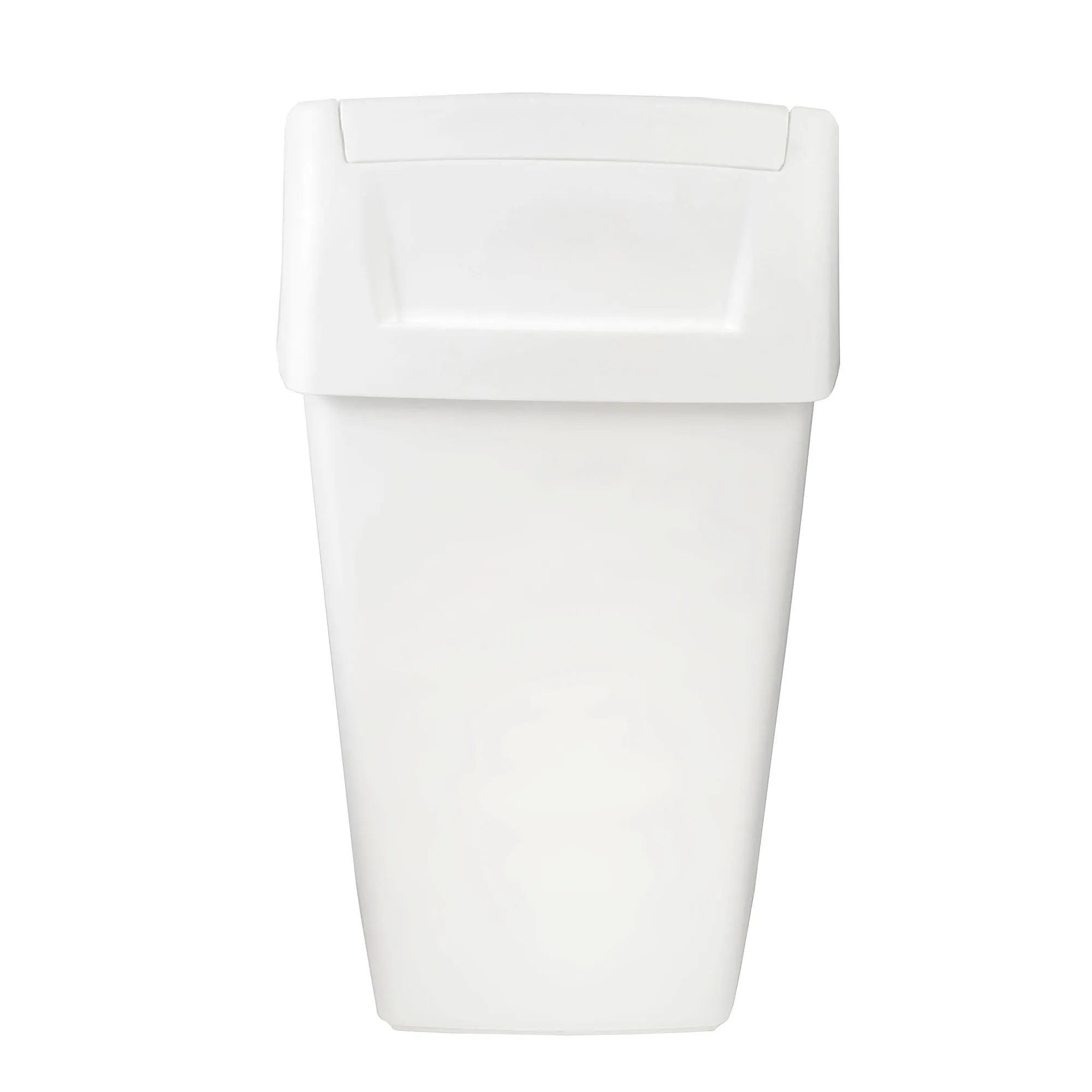 Curver šiukšliadėžė su atlenkiamu viršumi, balta, 10 l