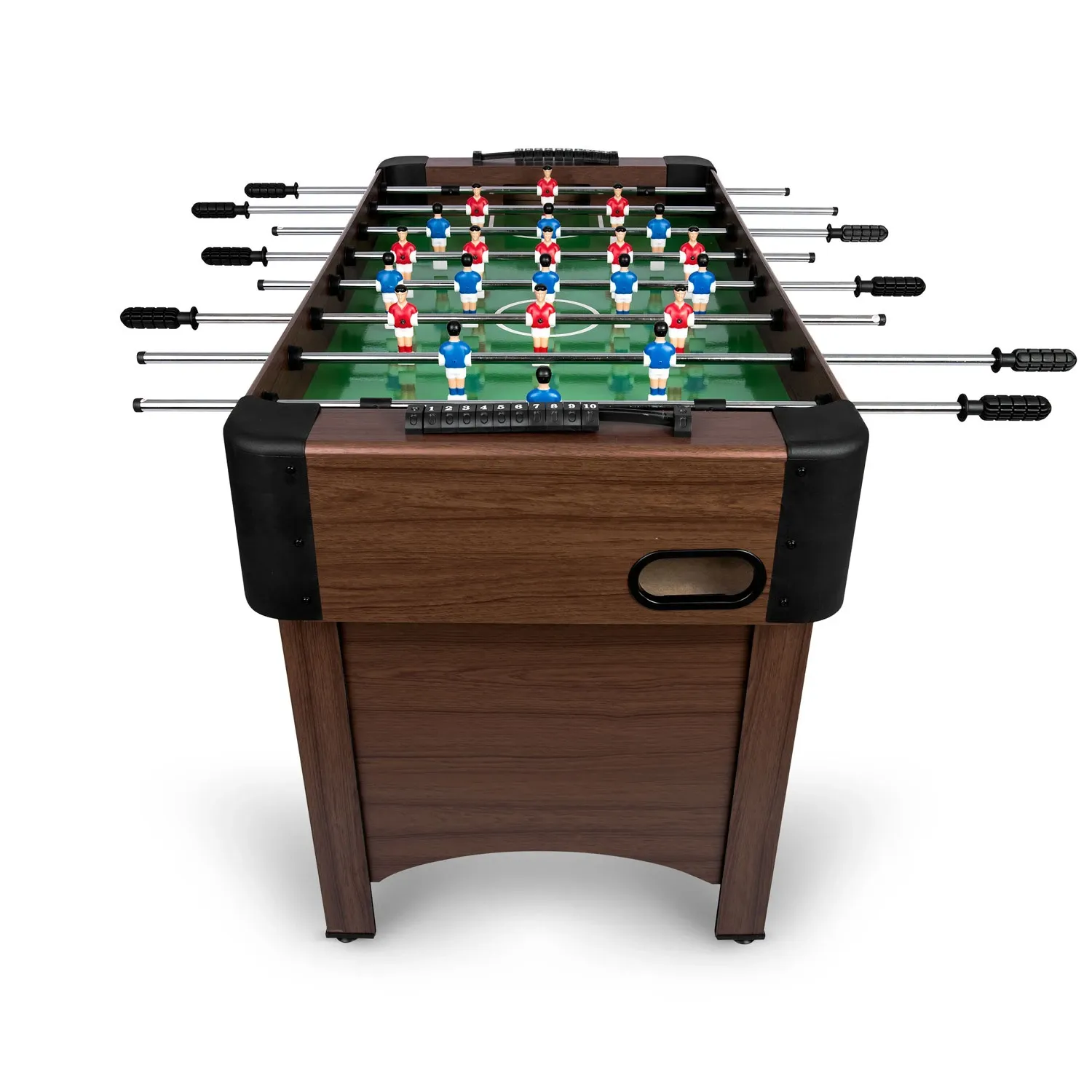 „Neosport“ stalo futbolo stalas, 118 x 61 x 79 cm, NS-804, tamsiai rudas - nuotrauka 1