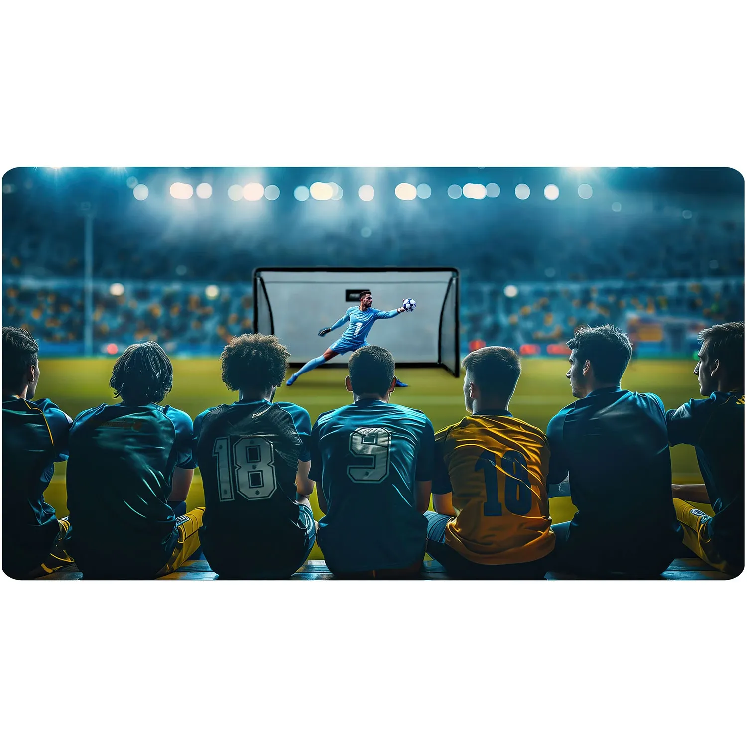 Futbolo vartai 300 x 200 x 90 cm NS-497 juodi - nuotrauka 1